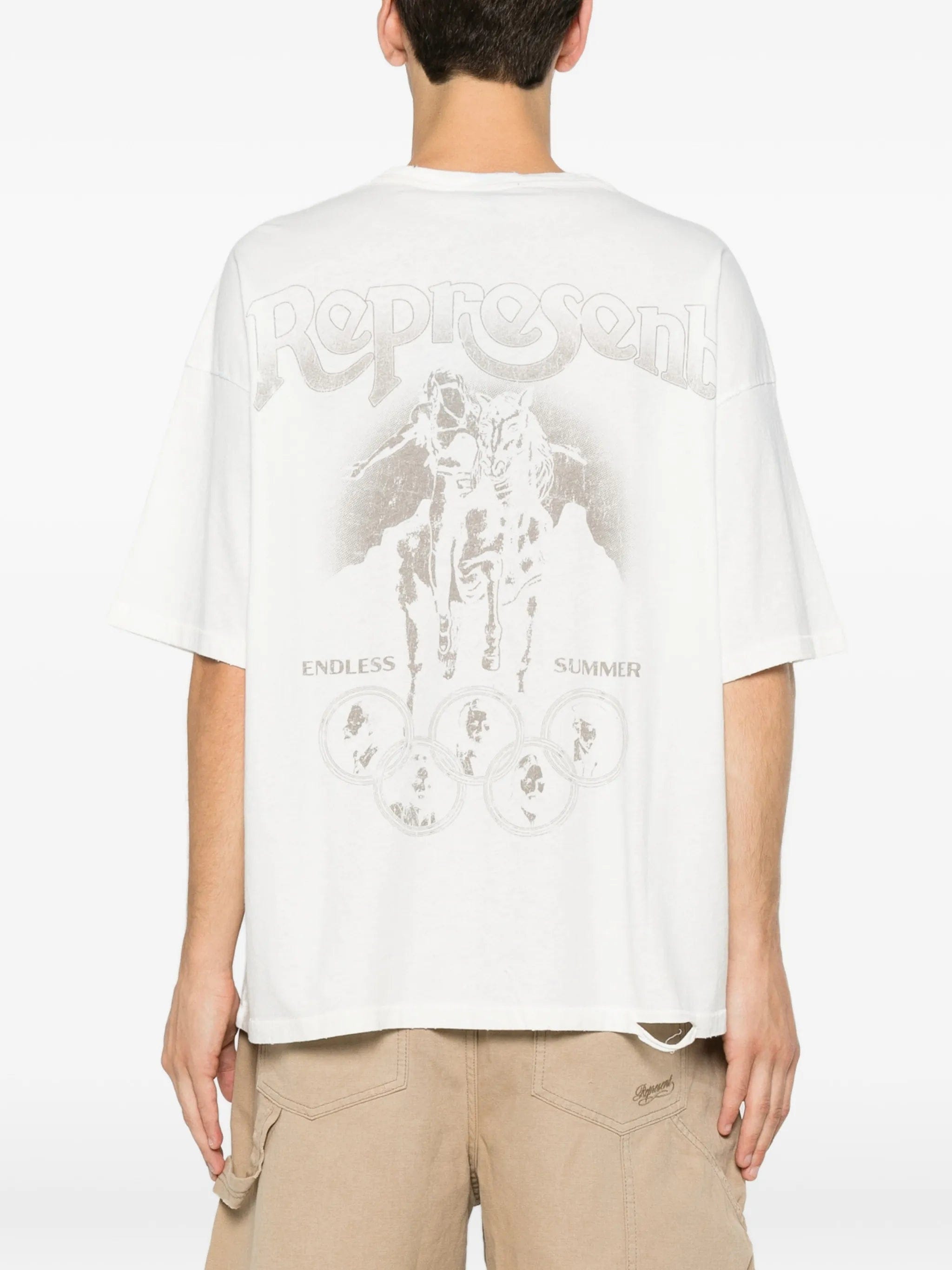 Represent graphic - print T - shirt