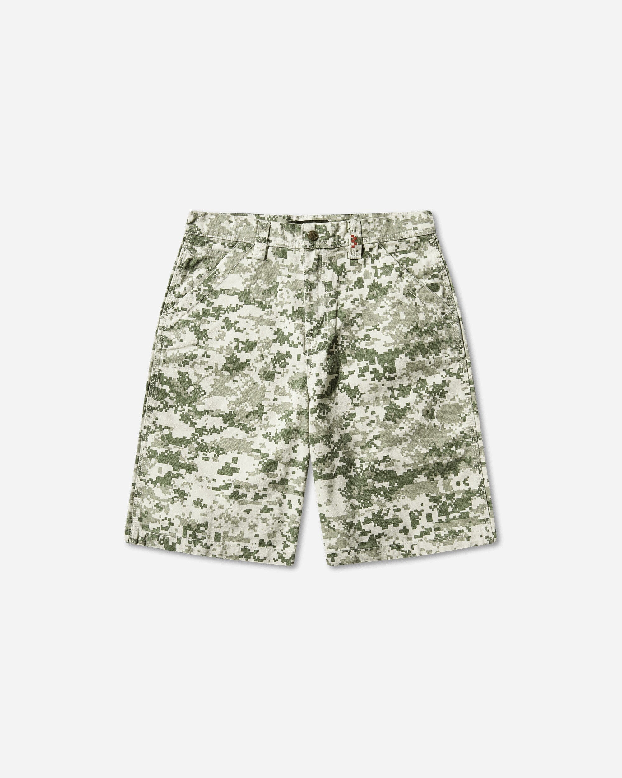 Vans Men's Premium Check - 5 Baggy Canvas Short Digi Camo