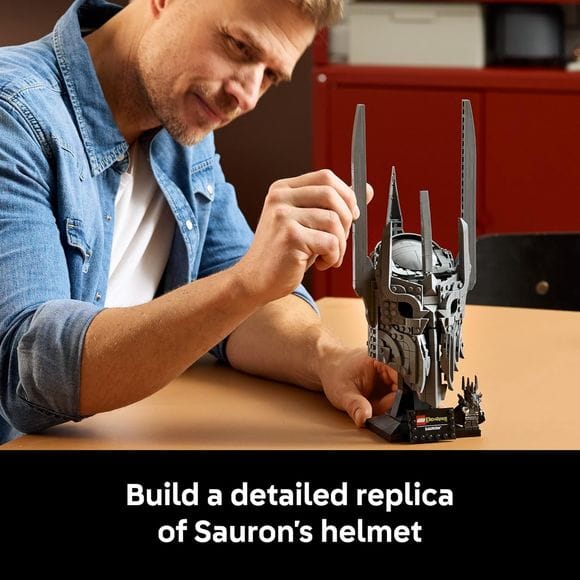 LEGO Icons 11373 The Lord of the Rings Sauron's Helmet Building Set