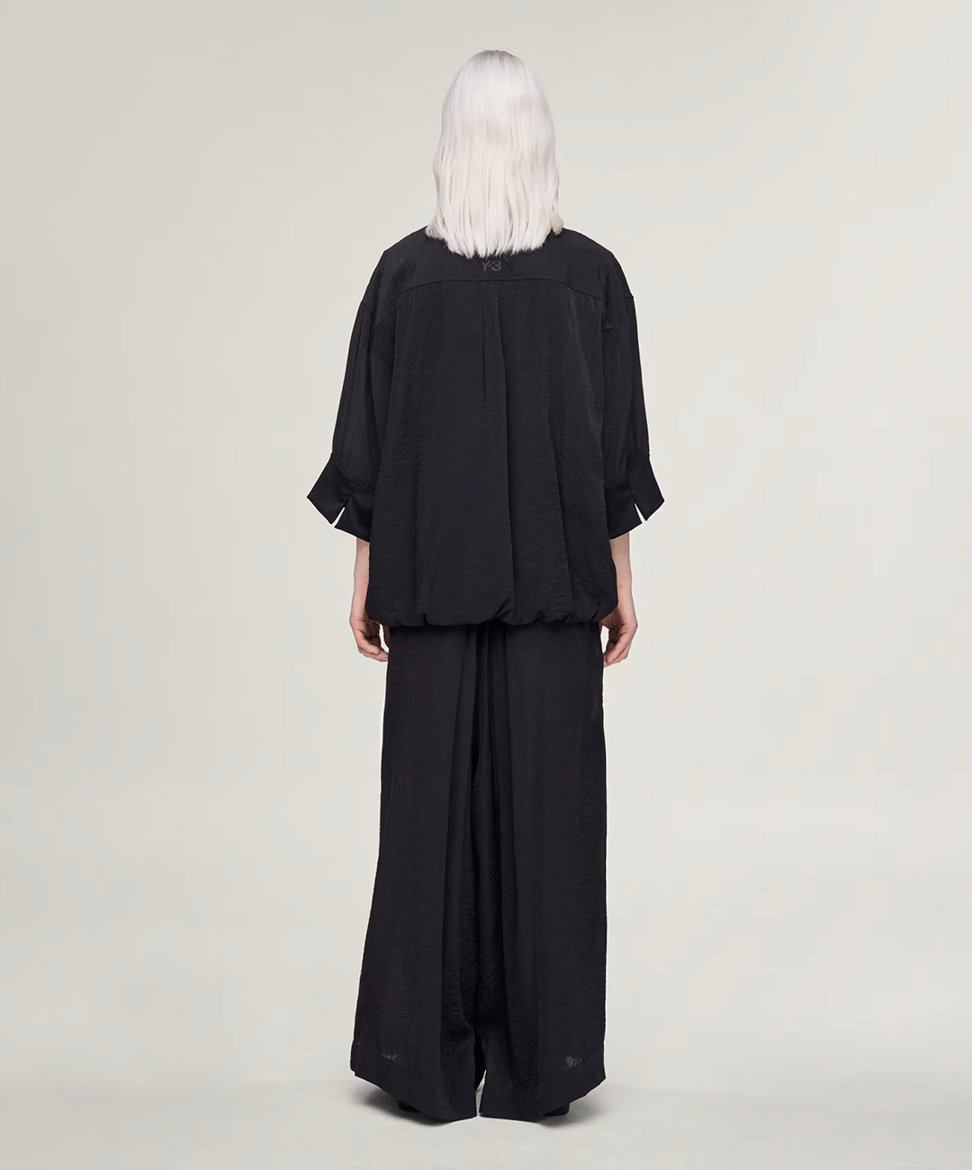 Y - 3 | Y - 3 UT SHORT SLEEVE TRACK TOP { BLACK