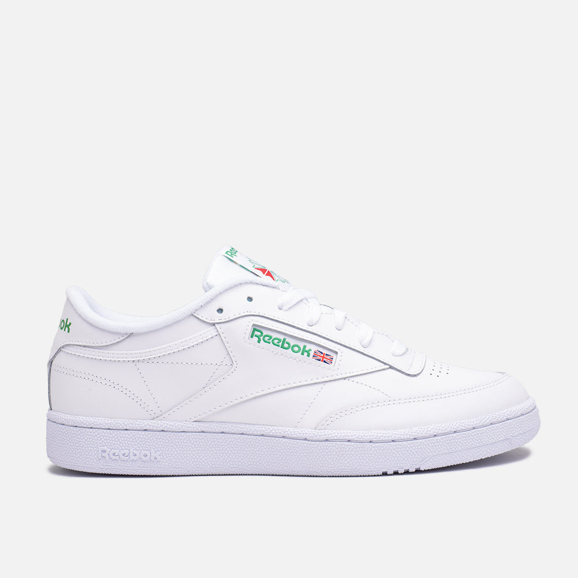 Reebok CLUB C 85 - WHITE / GREEN