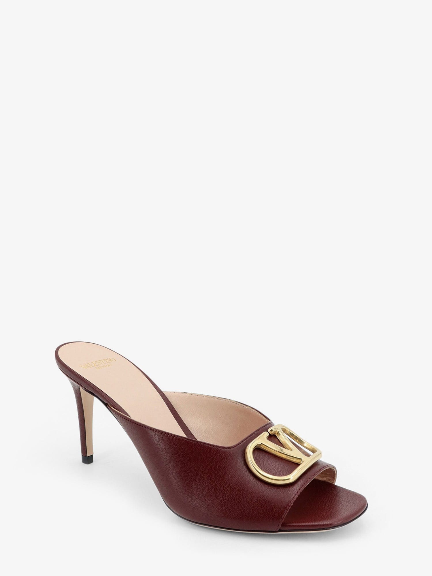 Valentino Garavani VLogo Signature Leather Sandals