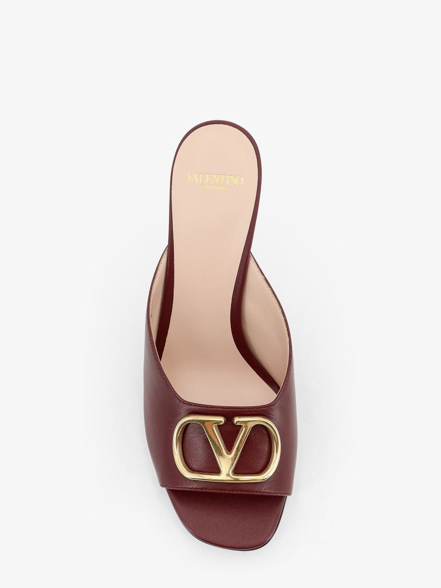 Valentino Garavani VLogo Signature Leather Sandals