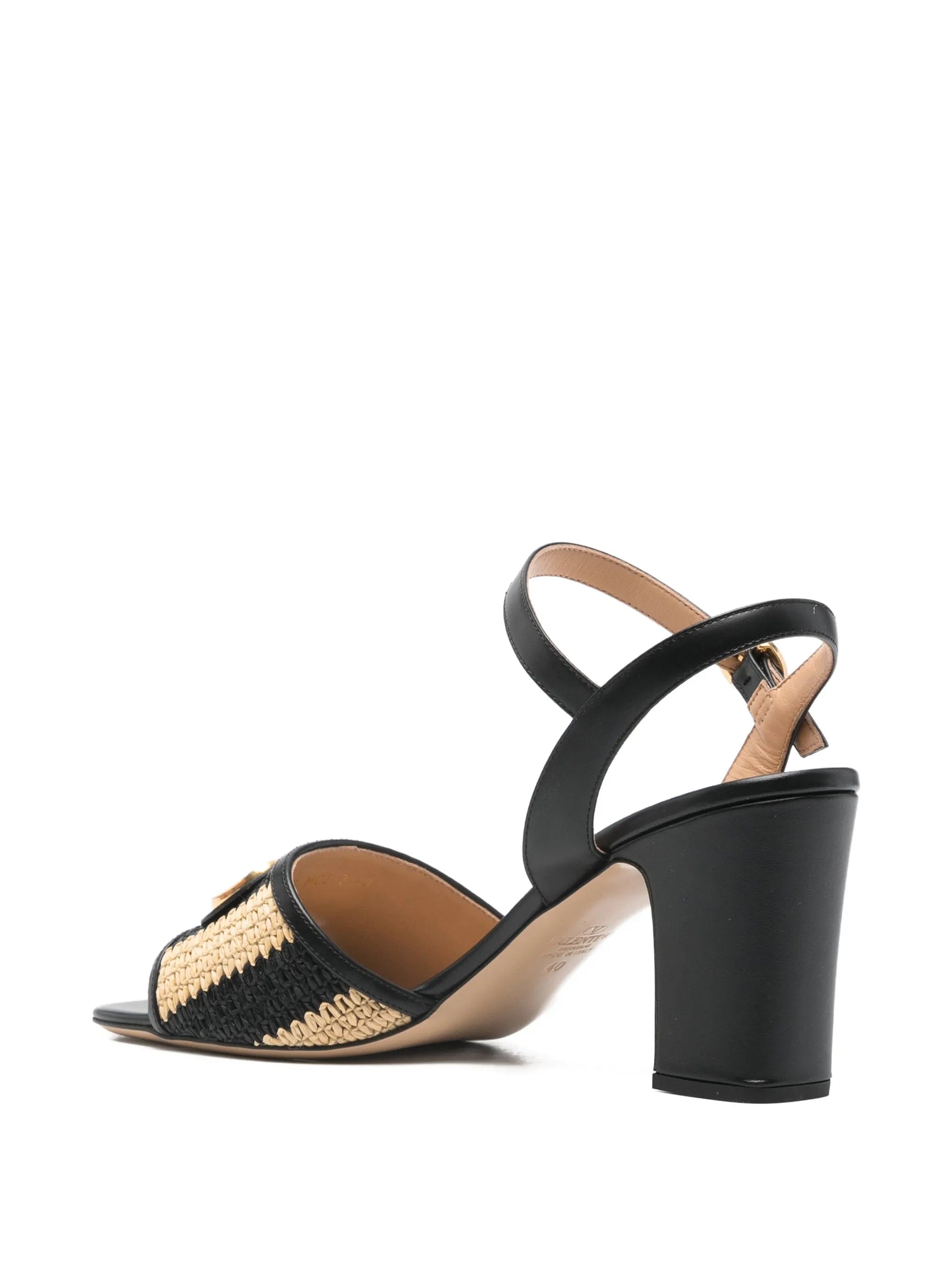 Valentino Garavani VLogo raffia sandals