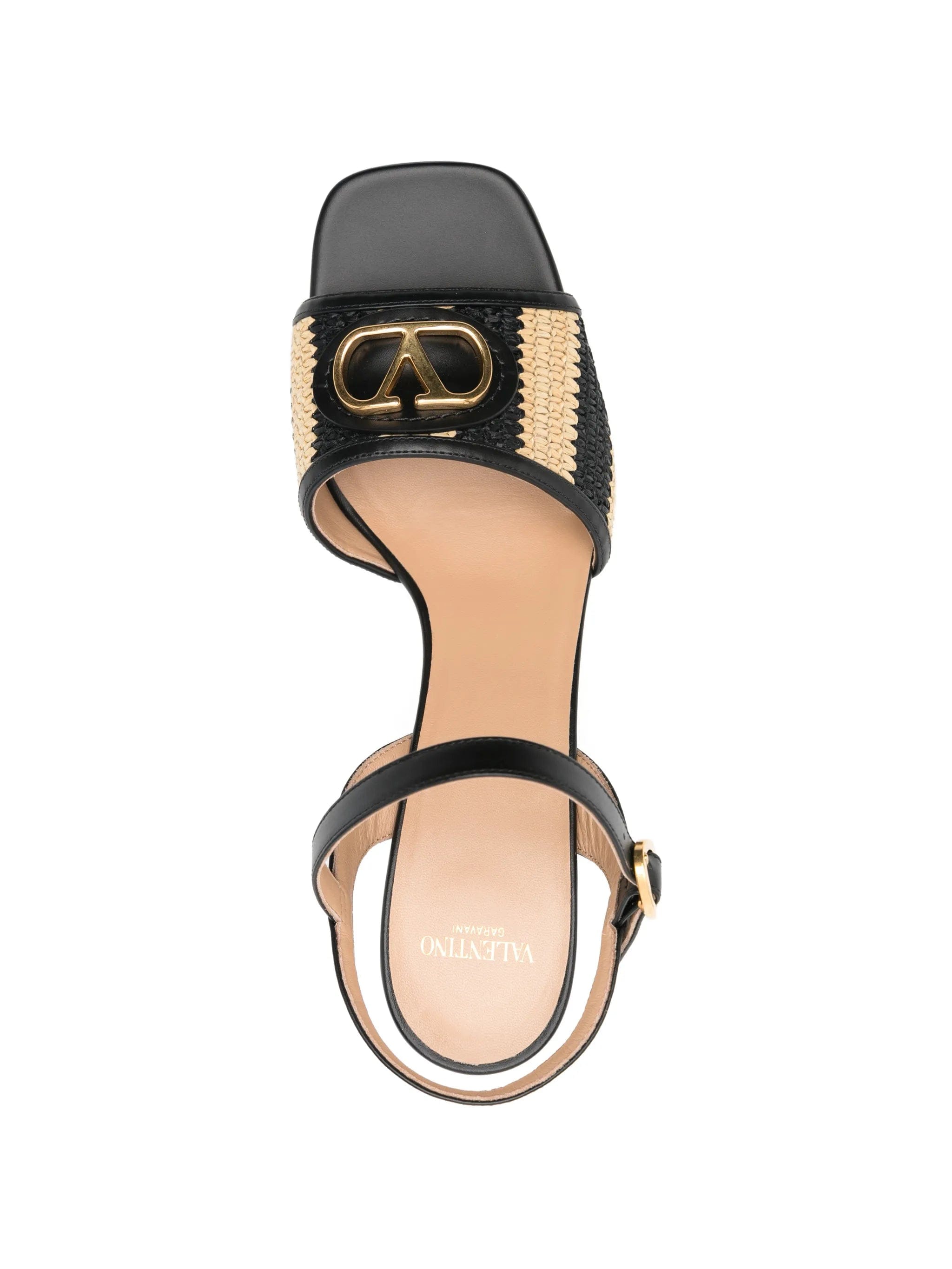 Valentino Garavani VLogo raffia sandals