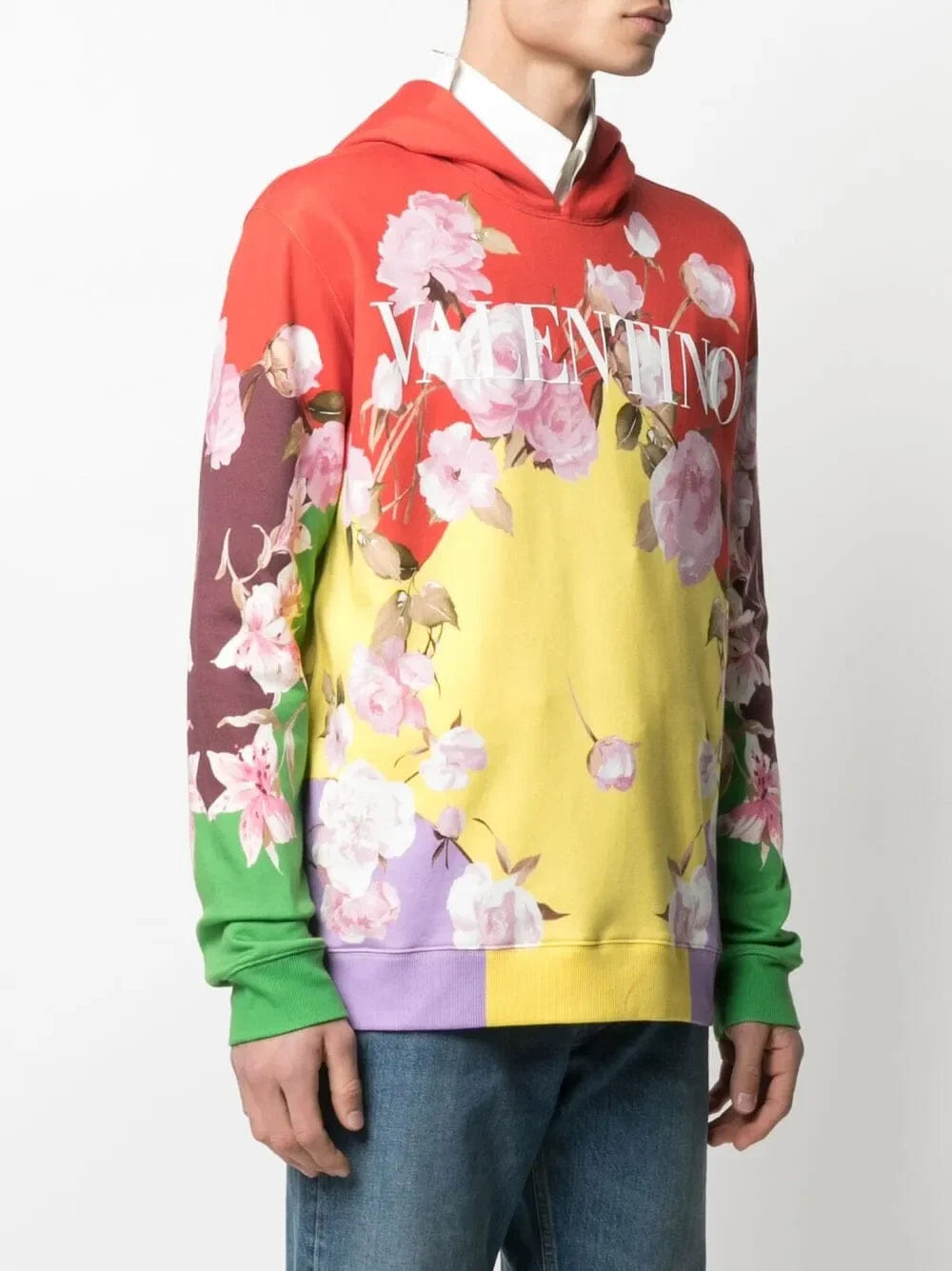 Valentino Garavani Rose - Print Hoodie