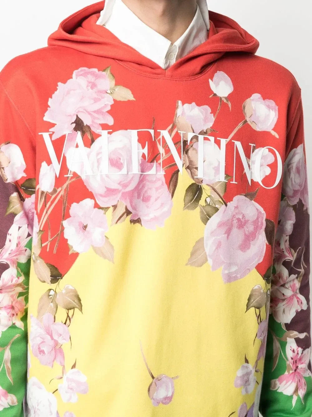 Valentino Garavani Rose - Print Hoodie