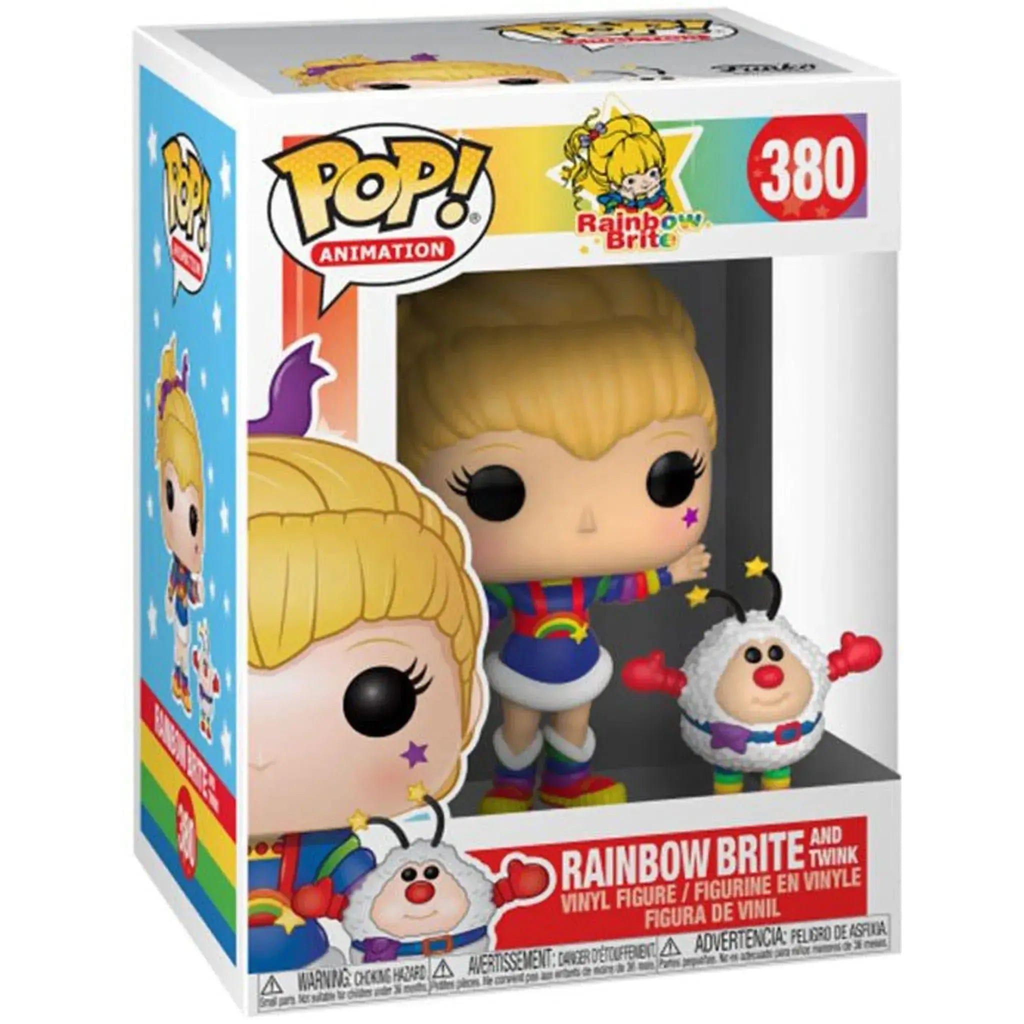 Funko Rainbow Brite - Rainbow Brite and Twink Figure (3.75", Vinyl) - Funko - Pop! Animation Series (380) - (2018)