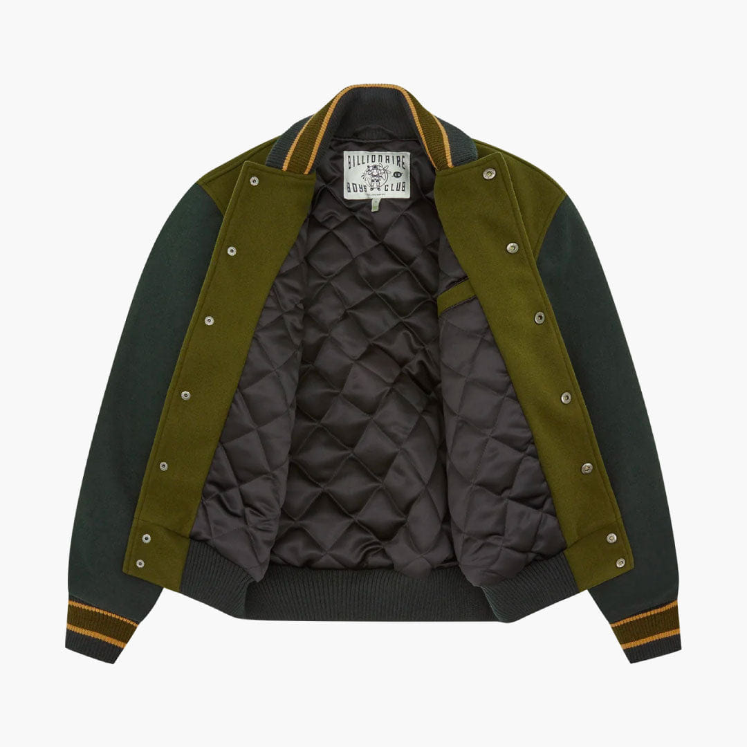 Billionaire Boys Club Astro Varsity Jacket Green