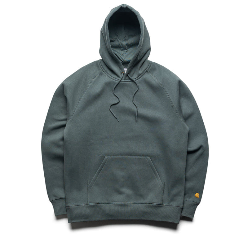 Carhartt WIP Chase Hoodie - Velvet Green/Gold