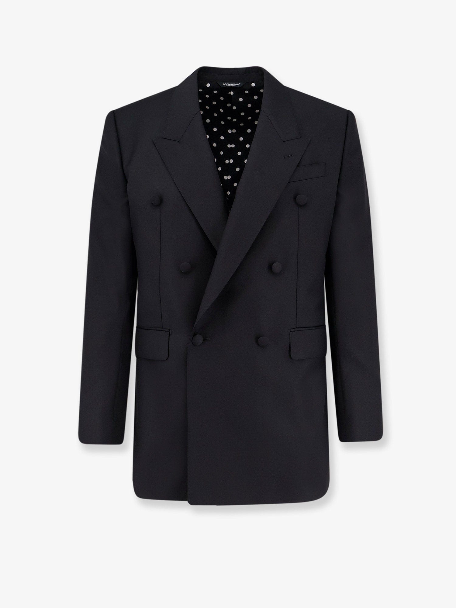 Dolce & Gabbana Double - breasted virgin wool blazer