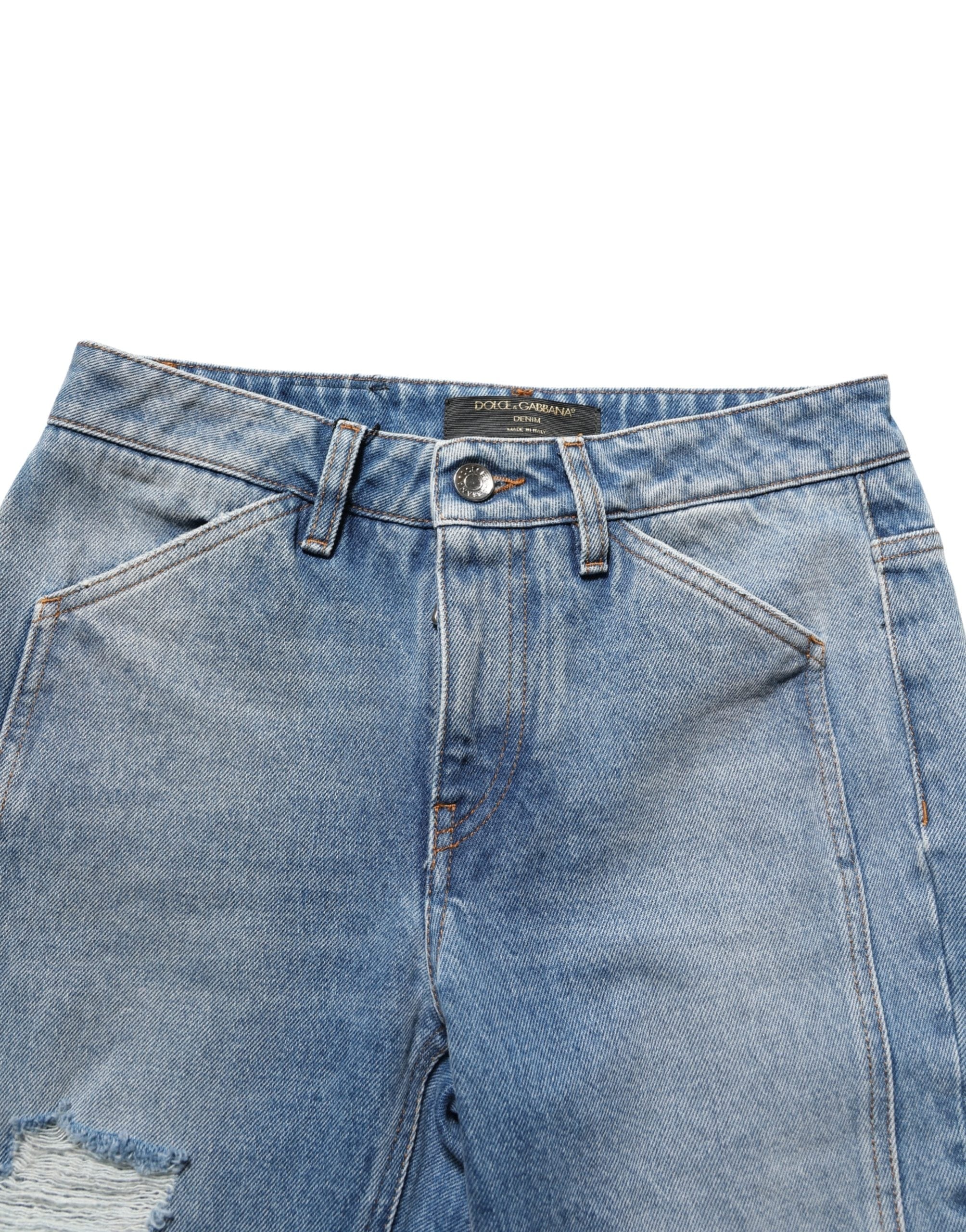 Dolce & Gabbana Cotton Boot Cut Trouser Women's Jeans