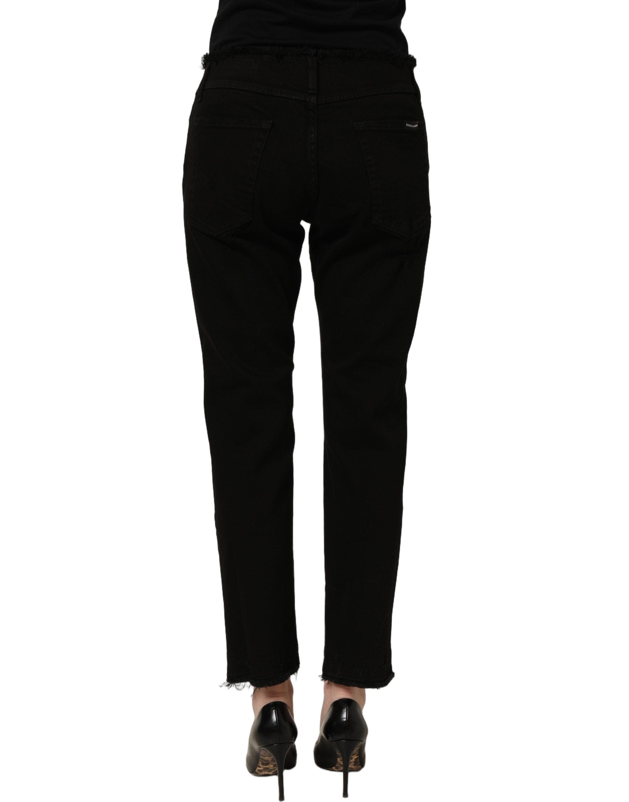 Dolce & Gabbana Cotton Skinny blue Trouser Women's Jeans