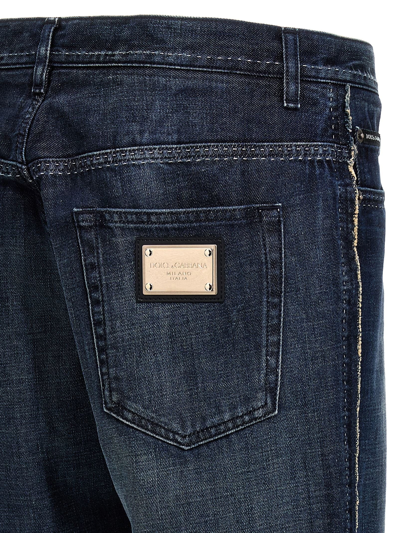 Dolce & Gabbana Cotton Skinny Men's Jeans