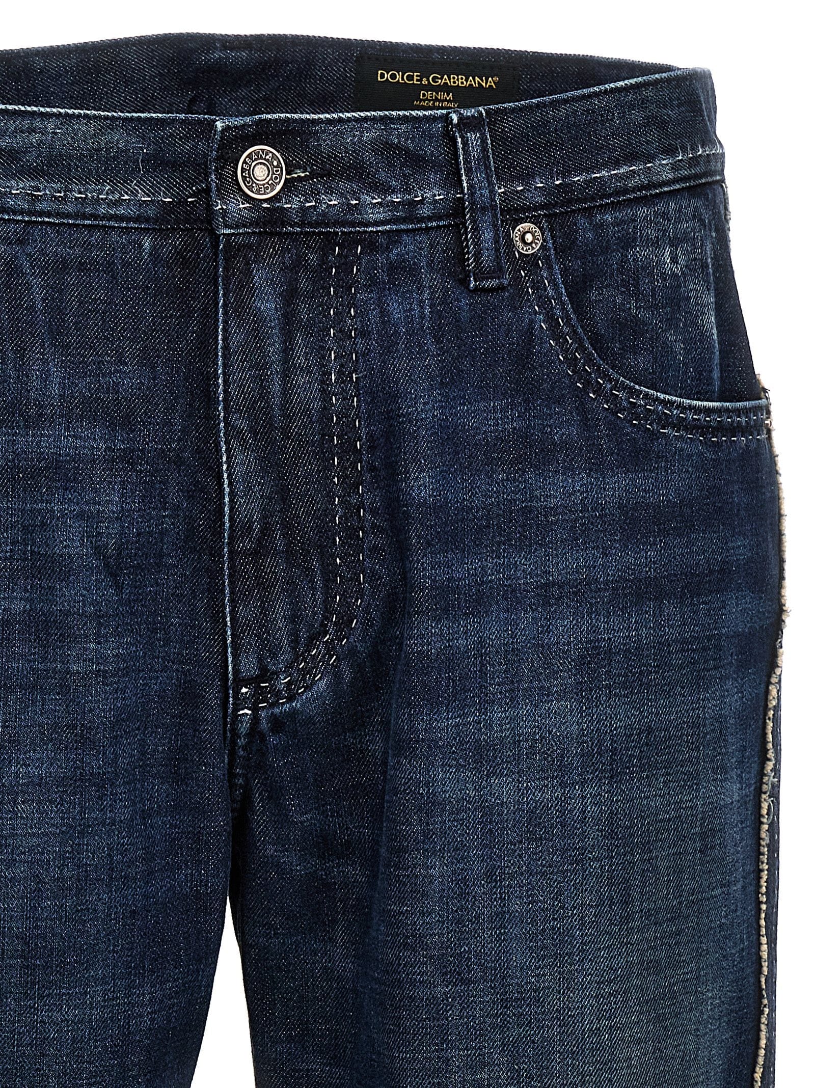 Dolce & Gabbana Cotton Skinny Men's Jeans