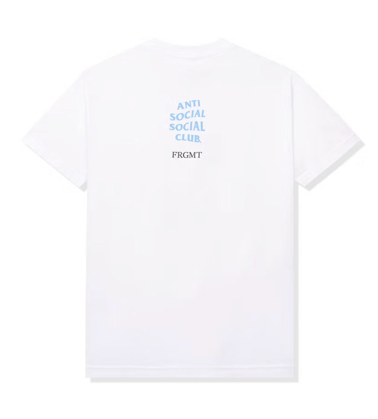 Anti Social Social Club ASSC Fragment Interference T-Shirt White/Blue