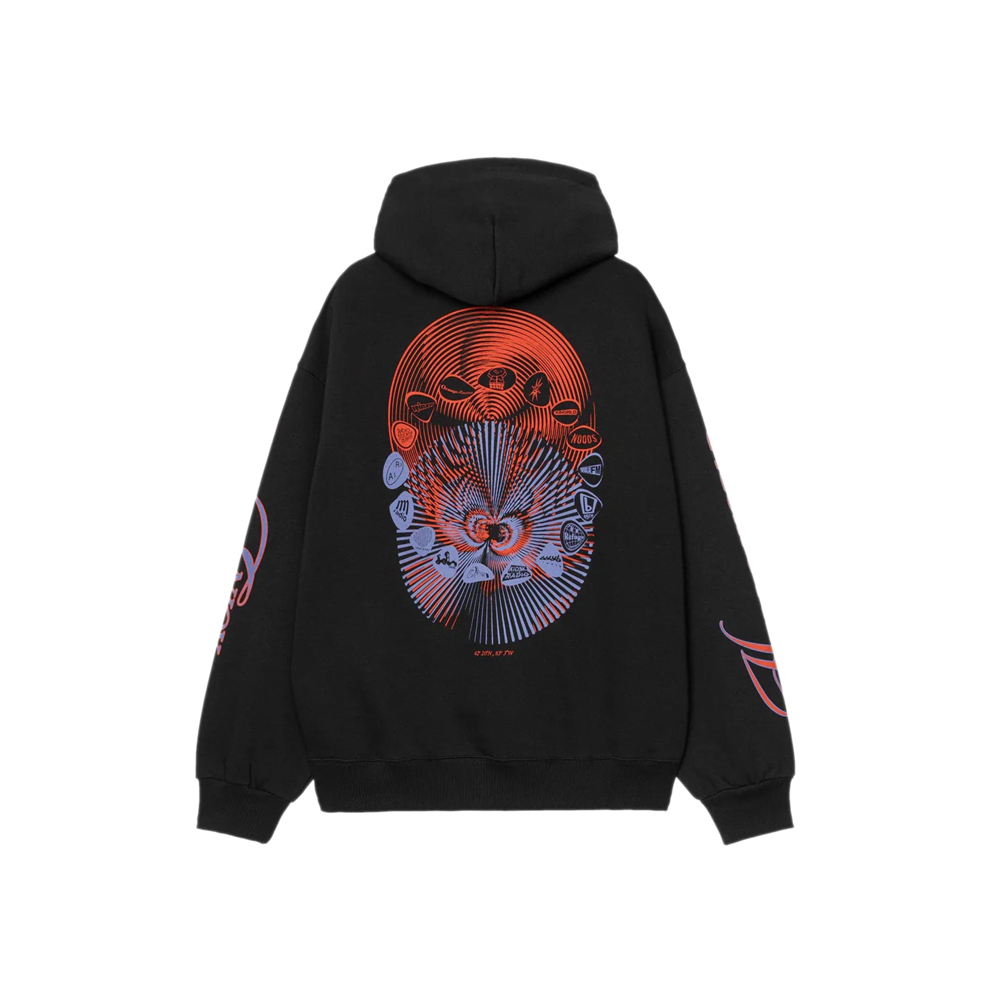 Carhartt WIP x Audio Archives Mens Hooded Sweatshirt