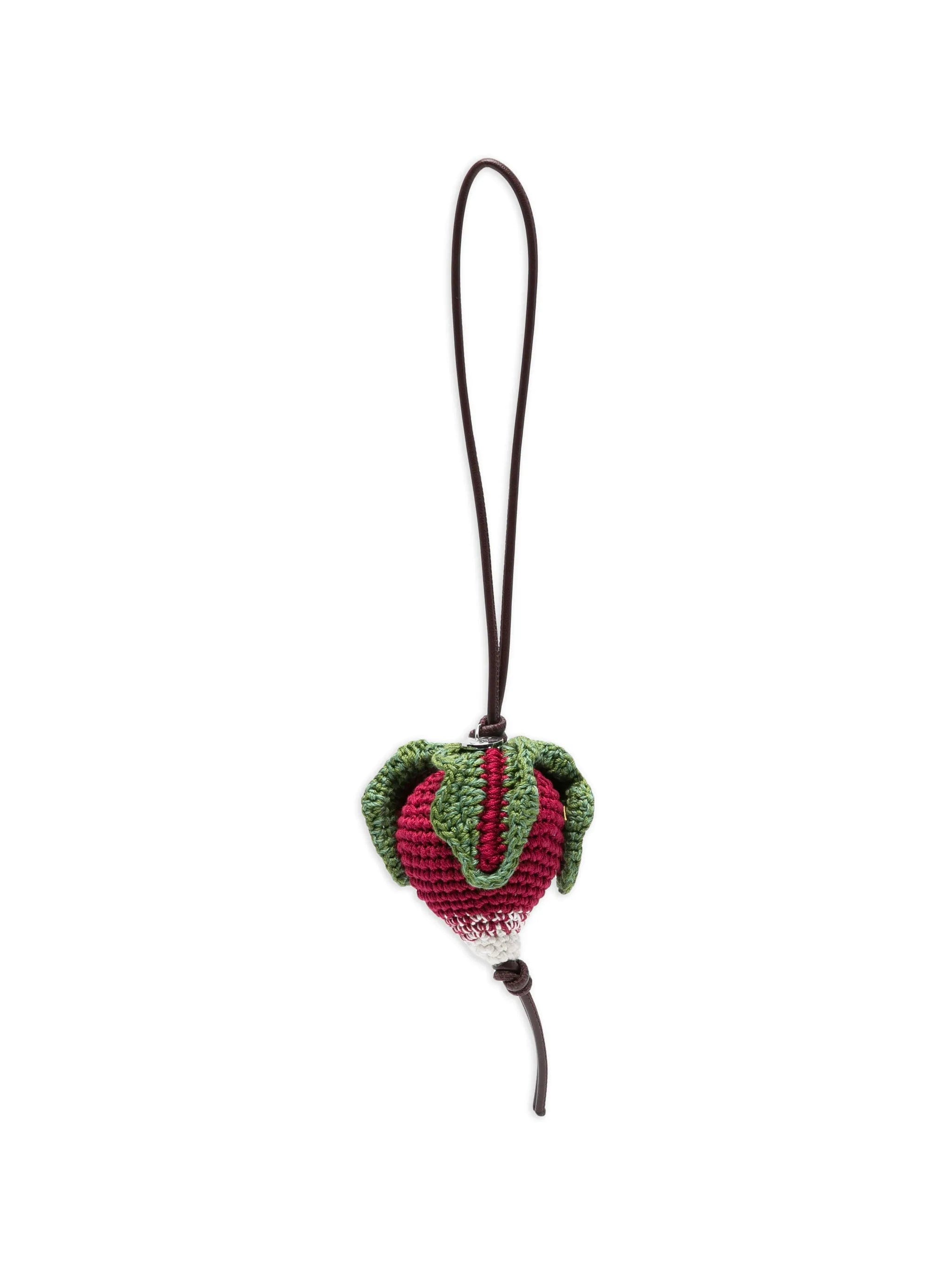 JW Anderson Radish crocheted charm