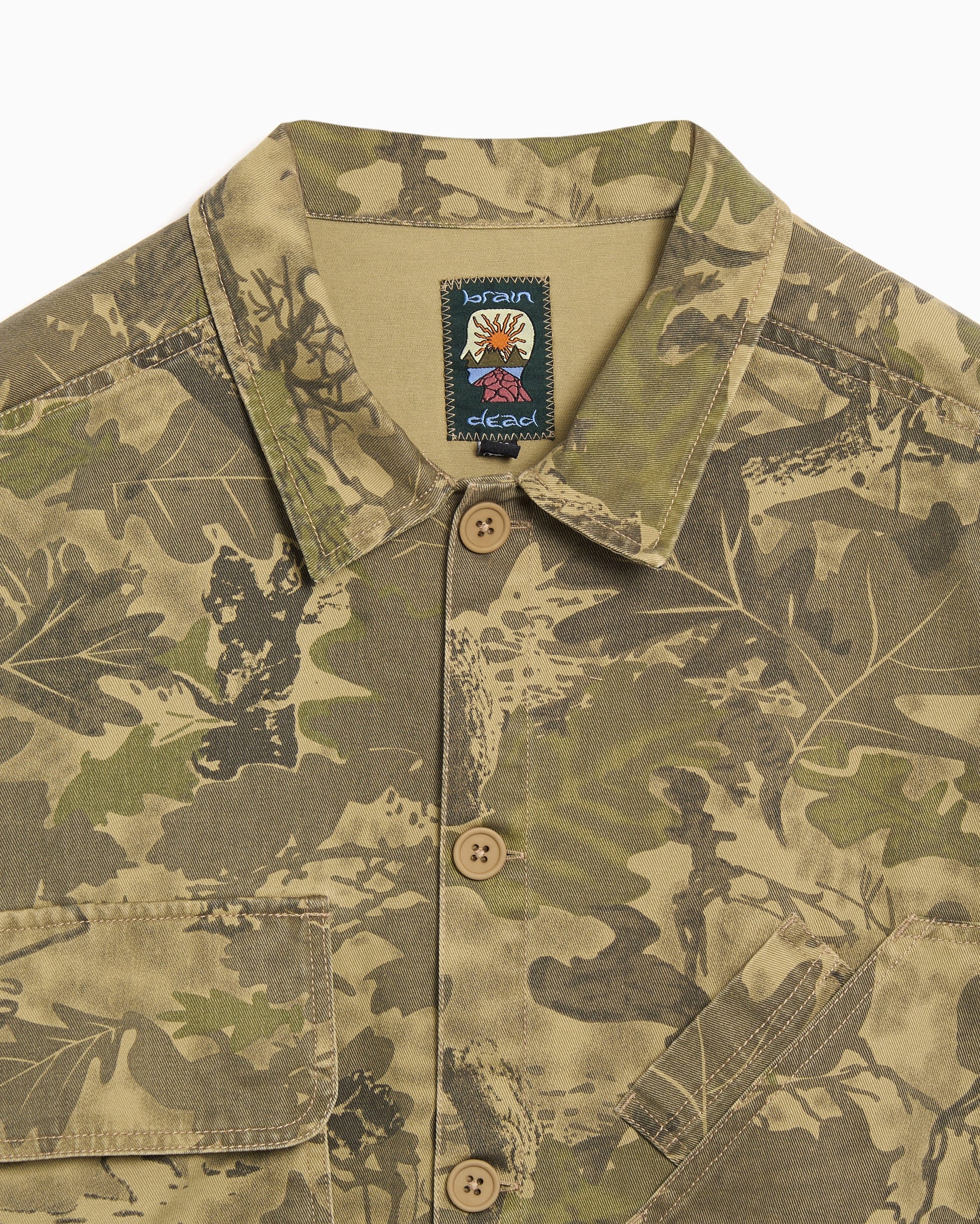 Brain Dead Work Jacket camuflaje Brain Dead Military para hombre