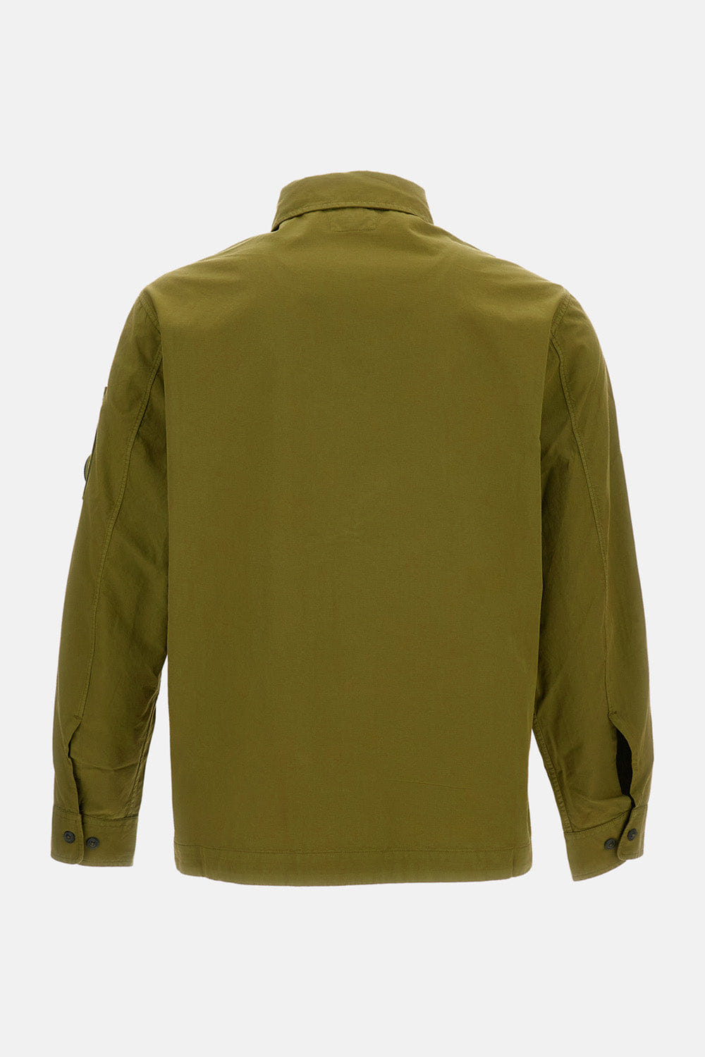 C.P. Company GIACCA/CAMICIA CON ZIP IN GABARDINE ORGANICO