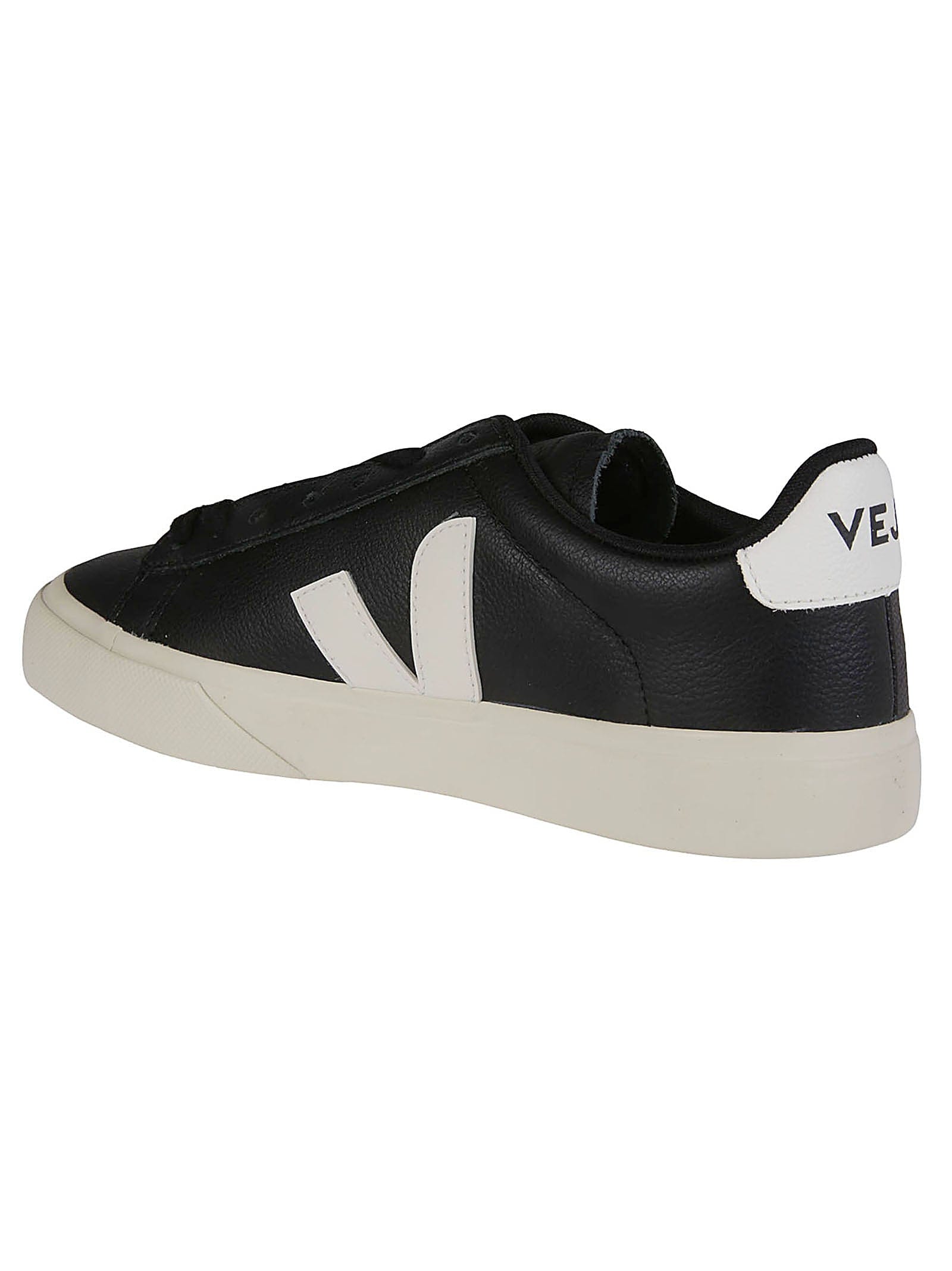 ECO Campo Black Eco Leather Sneakers