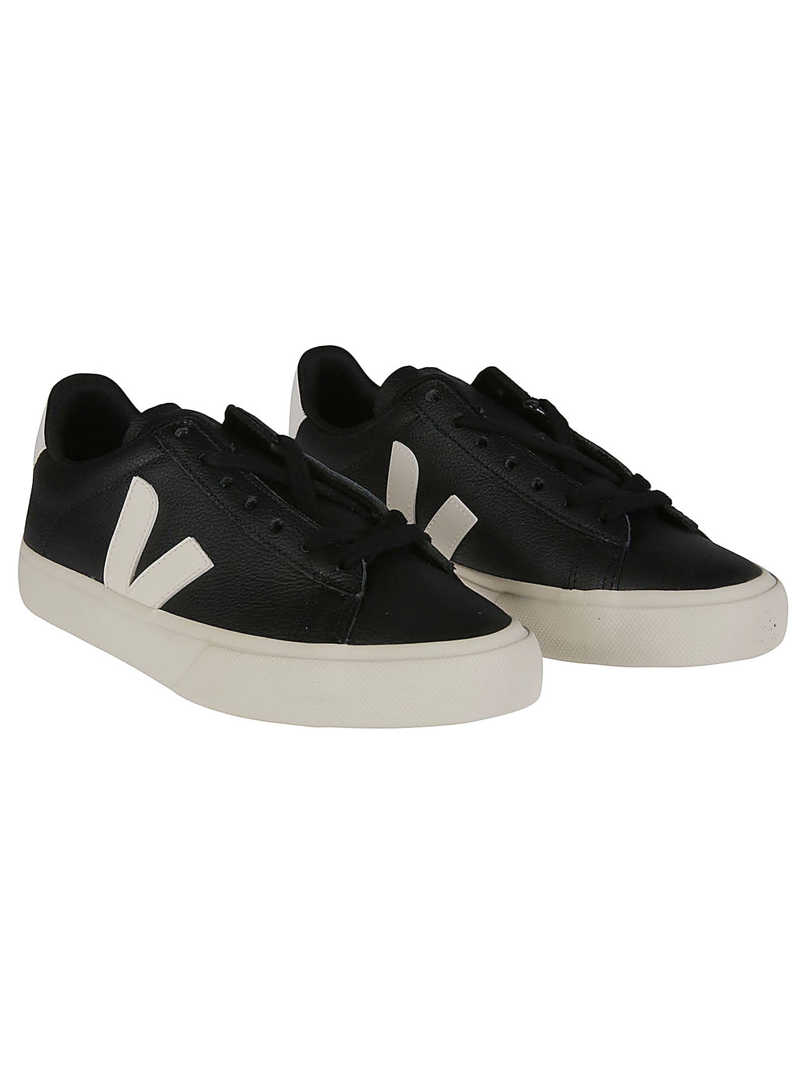 ECO Campo Black Eco Leather Sneakers
