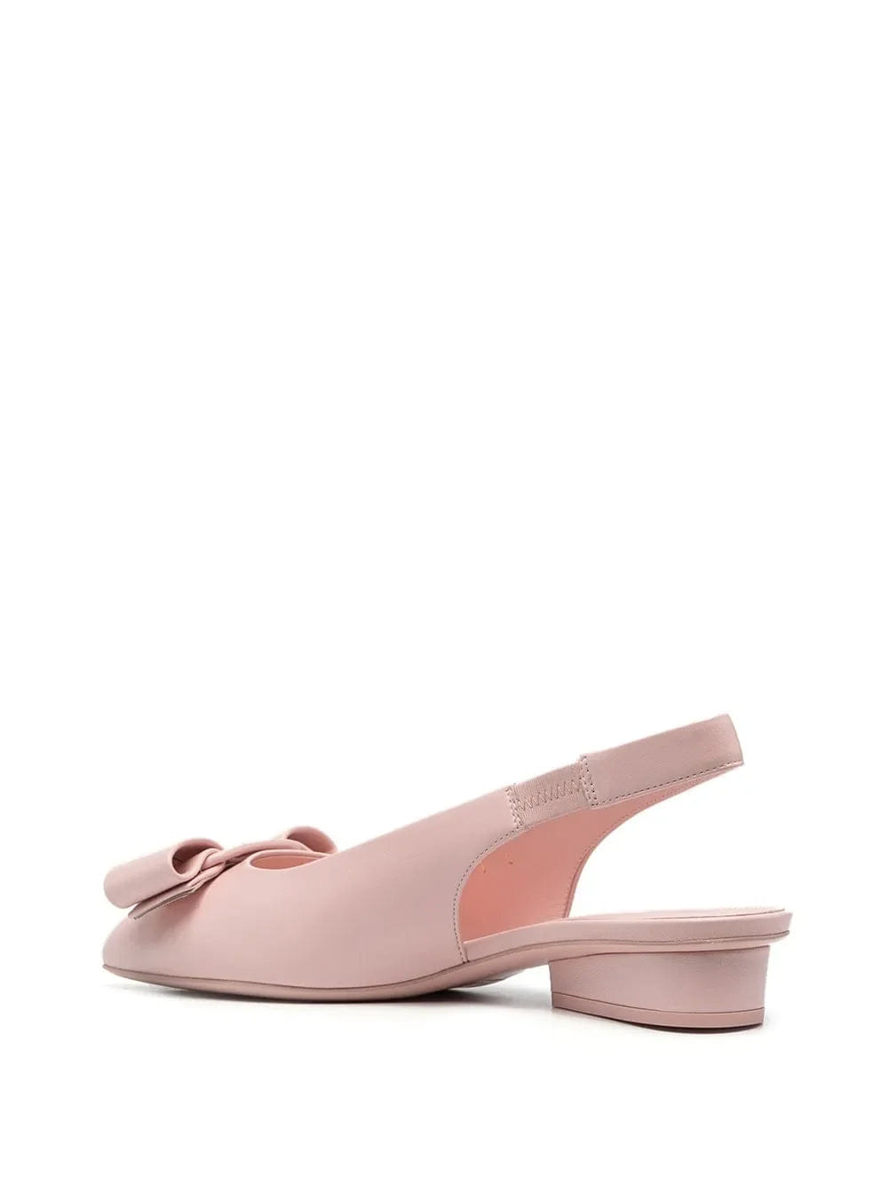 Ferragamo Bow - Detail Slingback Ballerina Shoes