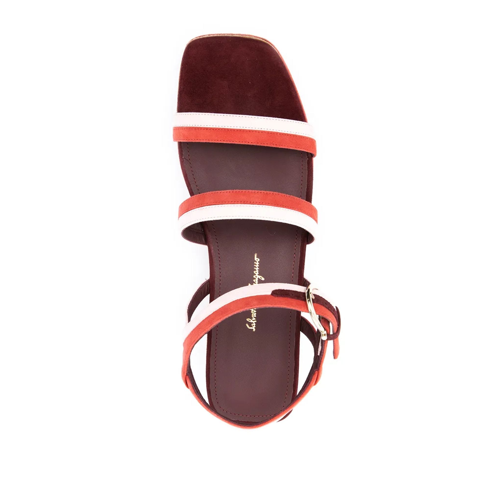 Ferragamo 75 mm Mysen Wedge Sandals
