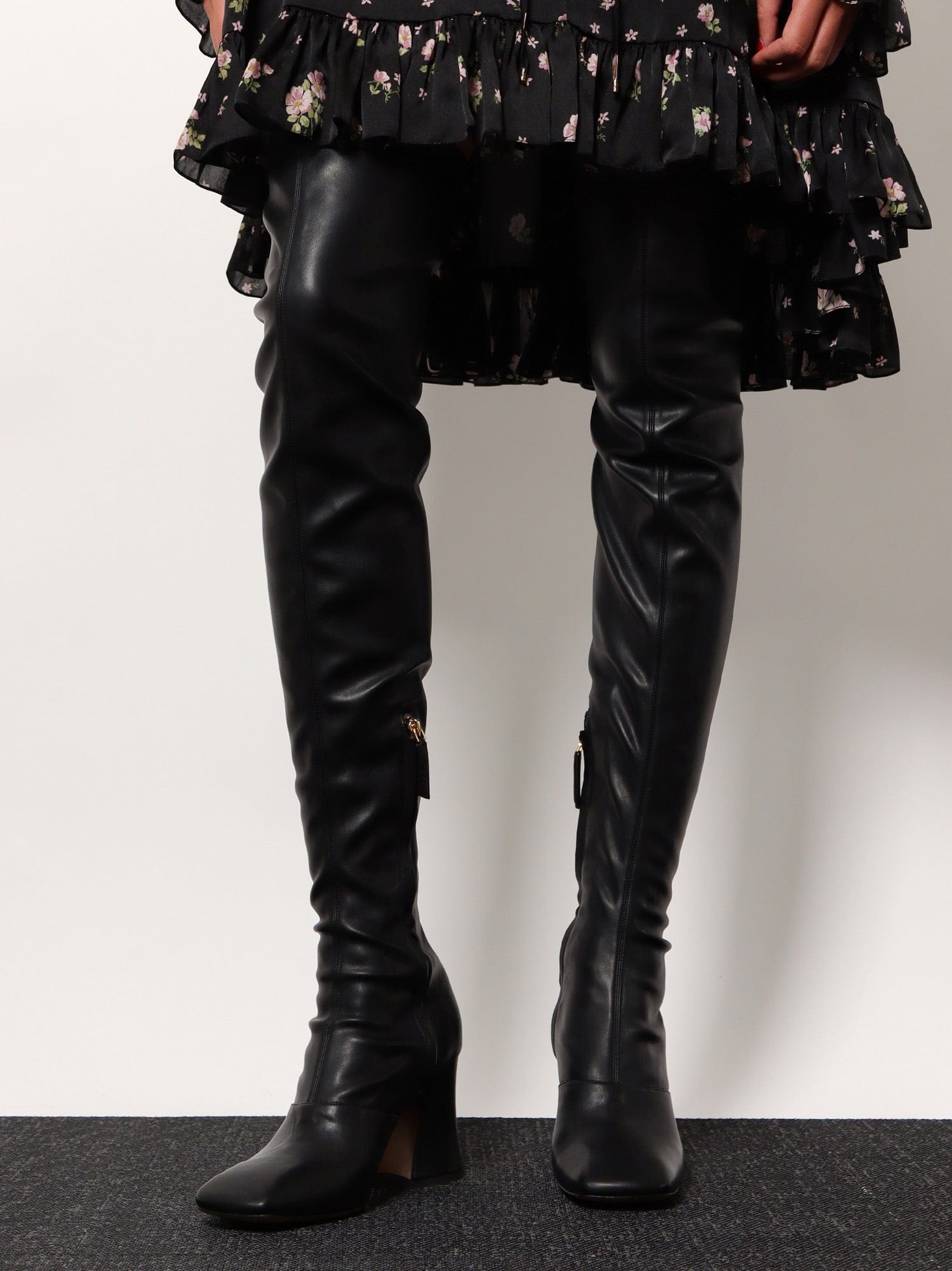 Chloe Janis Over The Knee leather boots