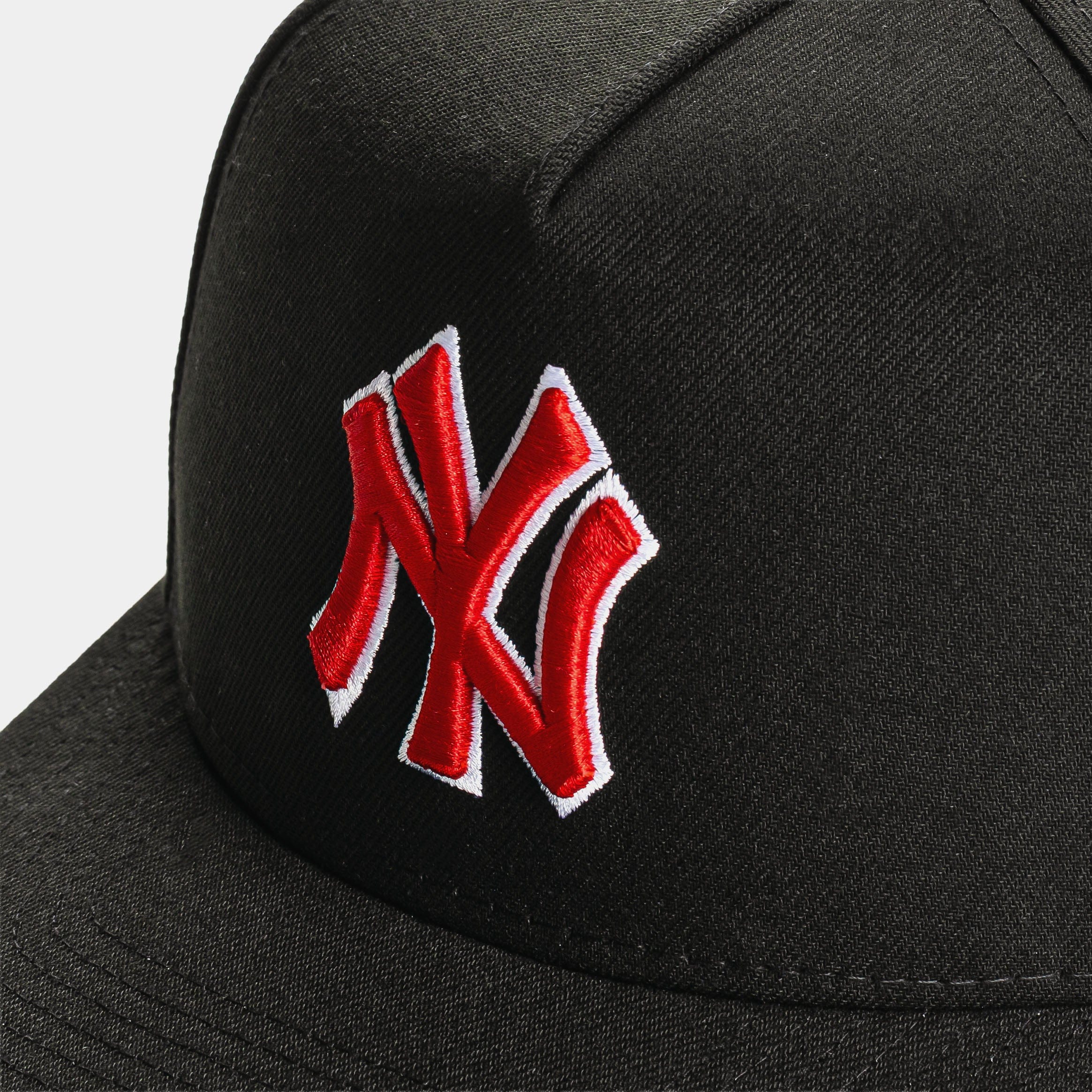 NEW ERA Shoe Palace Exclusive New York Yankees Black Red 9Fifty AF Snapback Mens Hat (Black/Red)