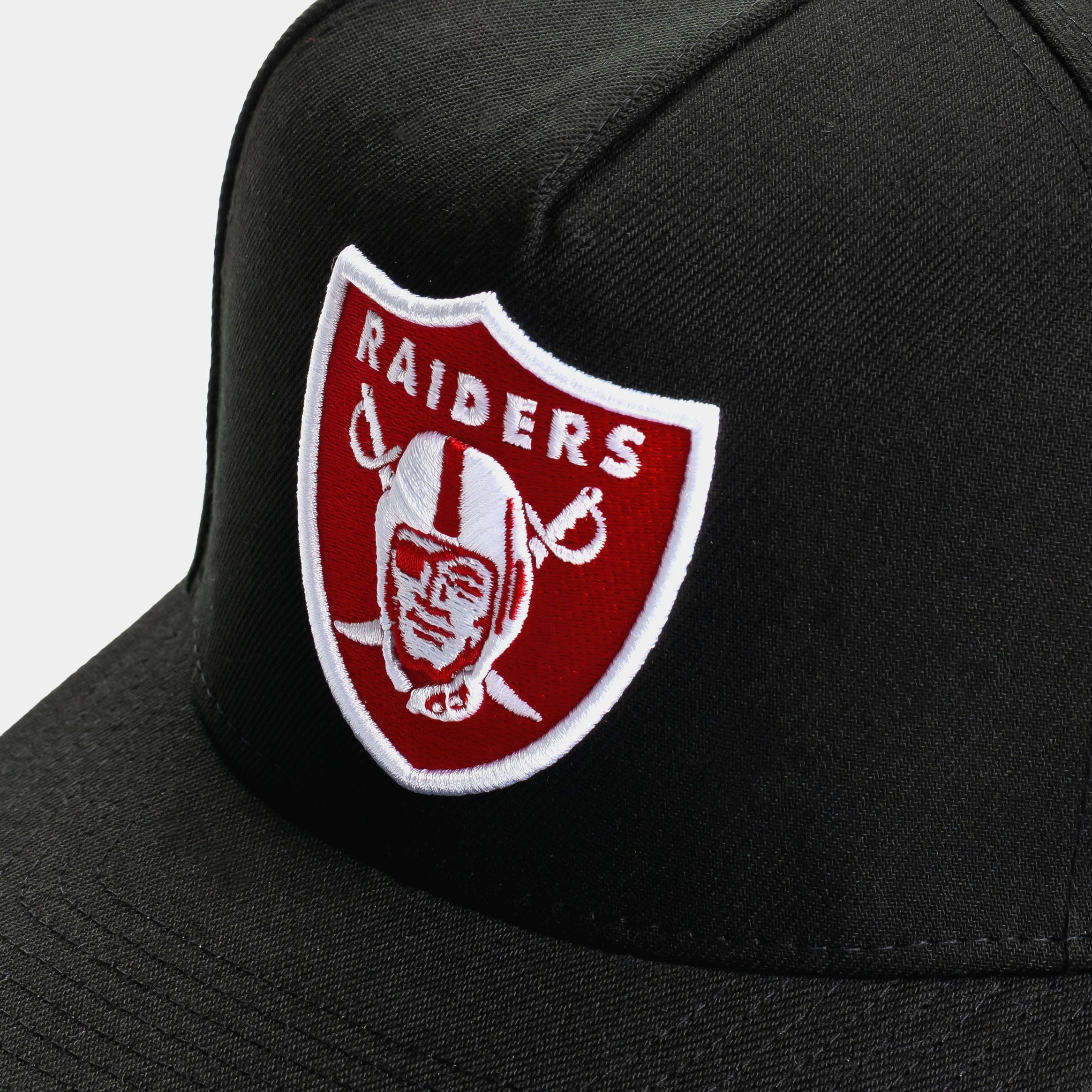 NEW ERA Shoe Palace Exclusive Las Vegas Raiders Black Red 9Fifty AF Snapback Mens Hat (Black/Red)