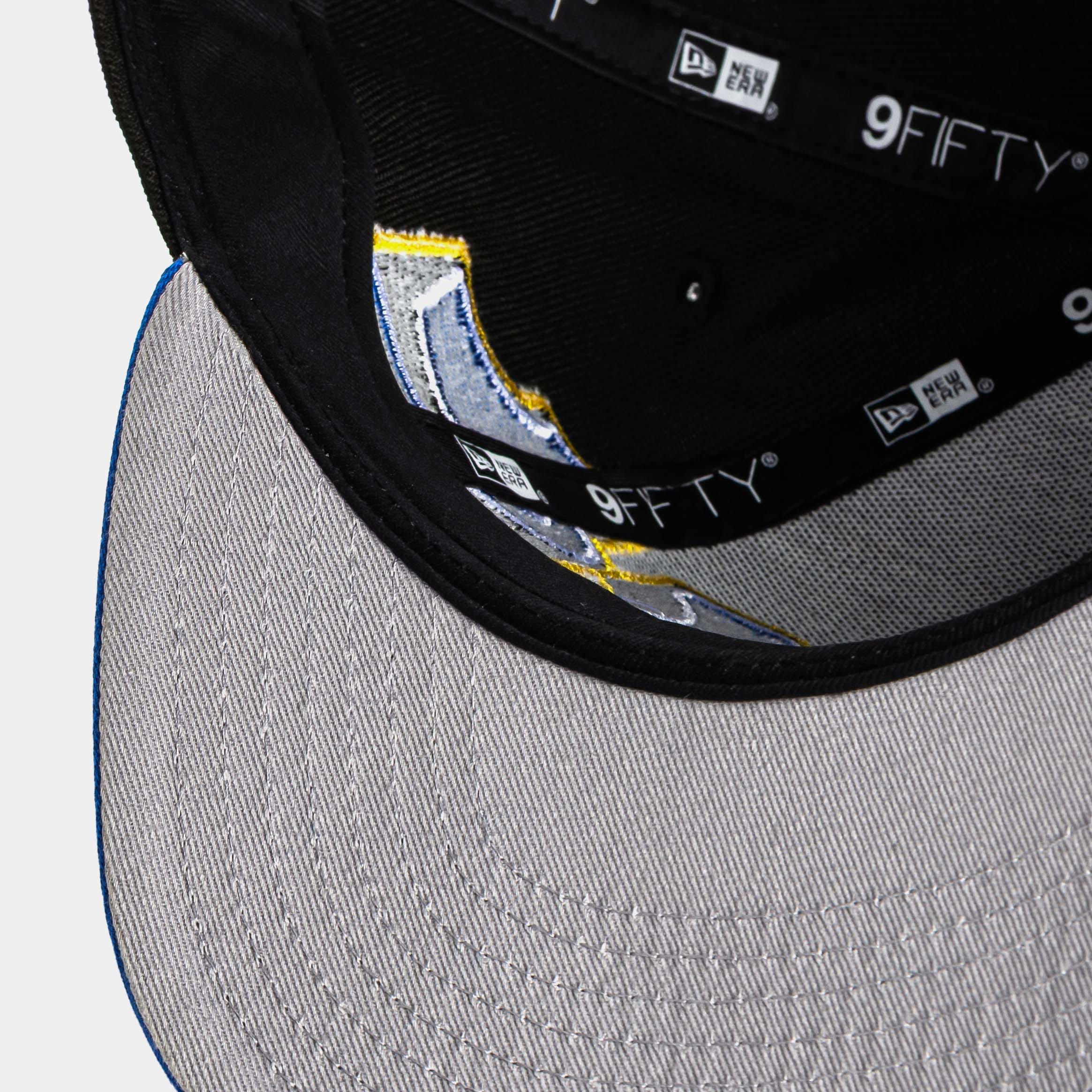 NEW ERA Shoe Palace x New Era NFL 90s Graffiti Exclusive Los Angeles Rams Snapback Mens Hat (Black/Blue)