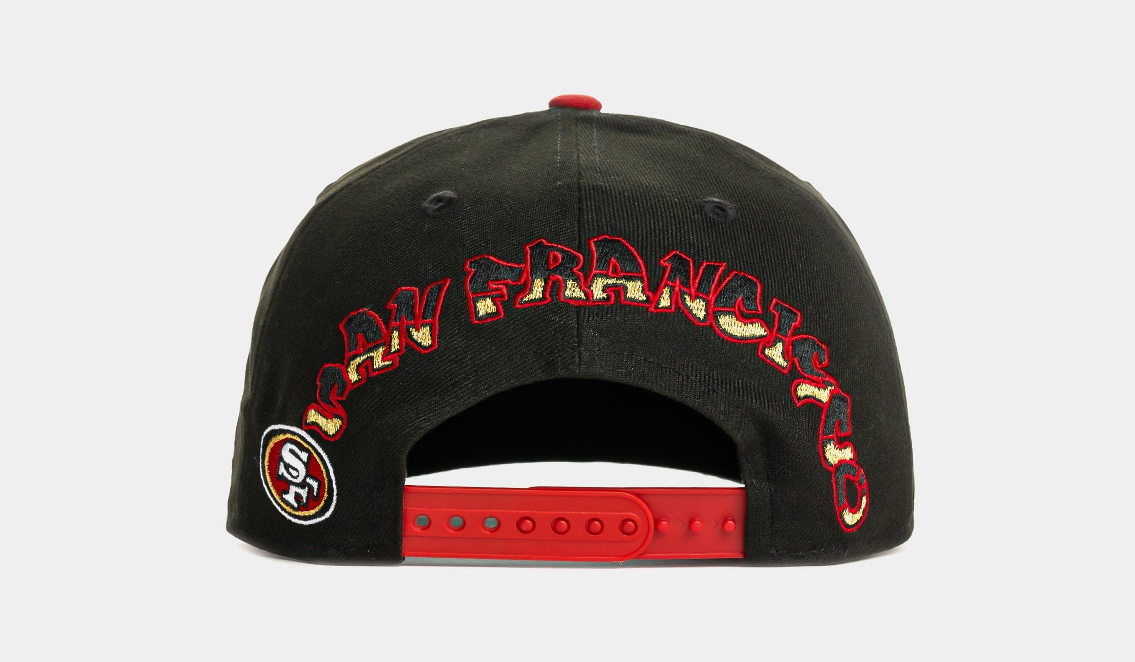 NEW ERA Shoe Palace x New Era NFL 90s Graffiti Exclusive San Francisco 49ers Snapback Mens Hat (Black/Red)