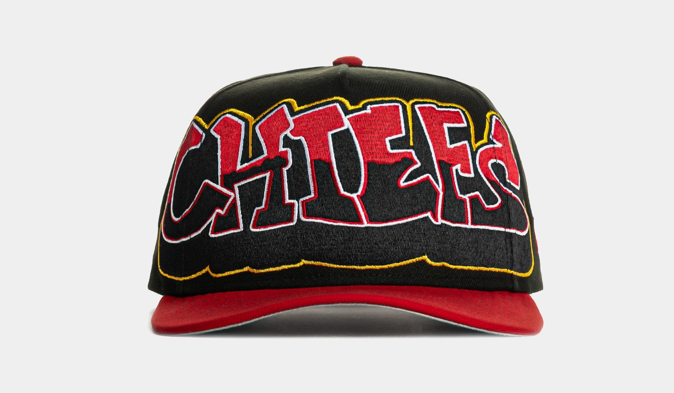NEW ERA Shoe Palace x New Era NFL 90s Graffiti Exclusive Kansas City Chiefs Snapback Mens Hat (Black/Red)