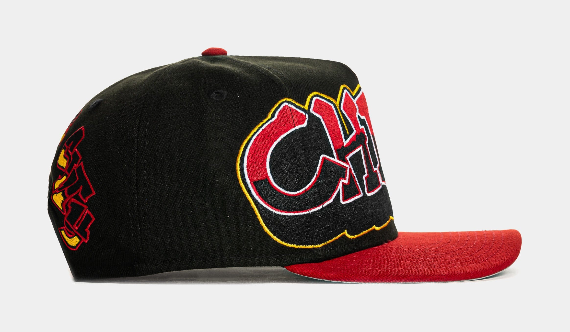 NEW ERA Shoe Palace x New Era NFL 90s Graffiti Exclusive Kansas City Chiefs Snapback Mens Hat (Black/Red)