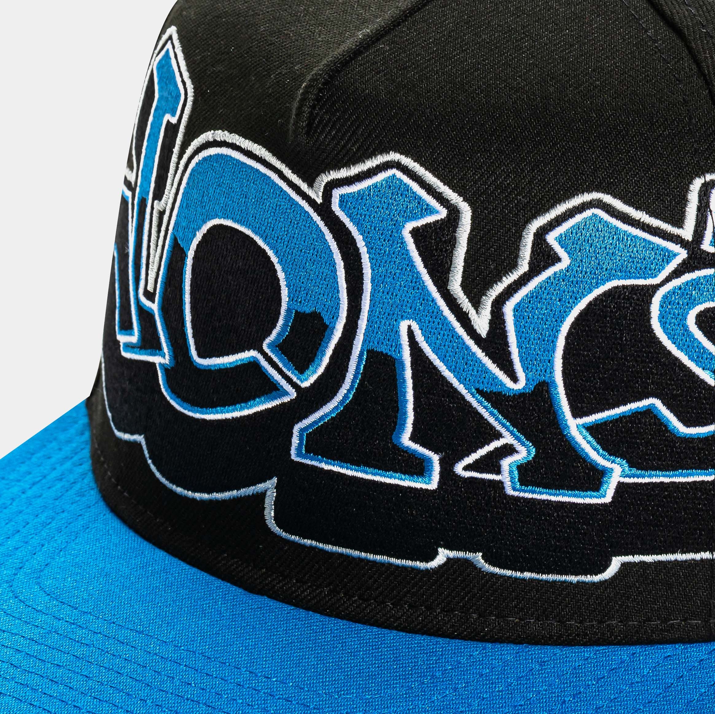 NEW ERA Shoe Palace x New Era NFL 90s Graffiti Exclusive Detroit Lions Snapback Mens Hat (Black/Blue)
