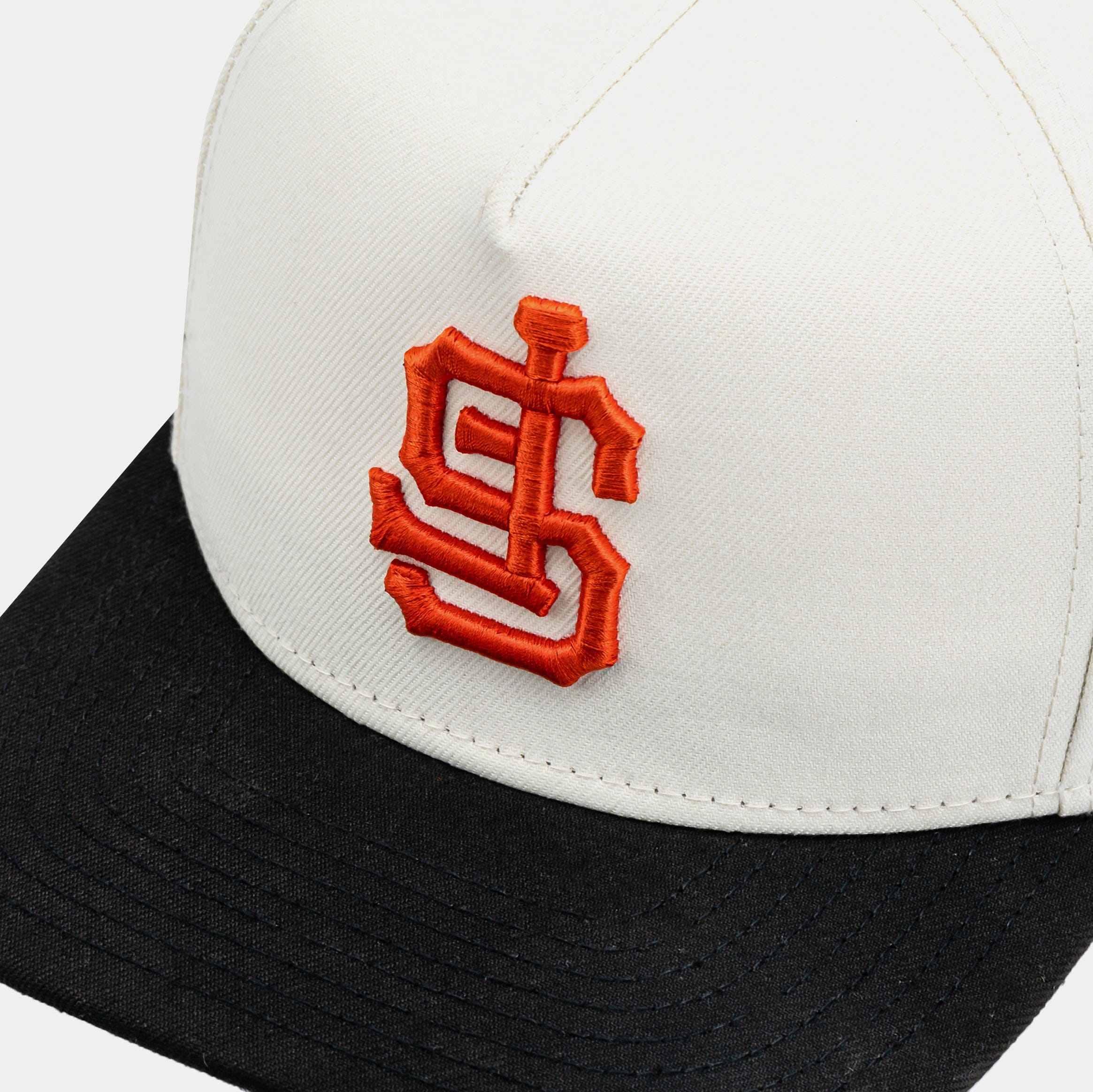 NEW ERA Shoe Palace Exclusive San Francisco Giants Upside Down Curve 950AF Snapback Mens Hat (Chrome/Black)