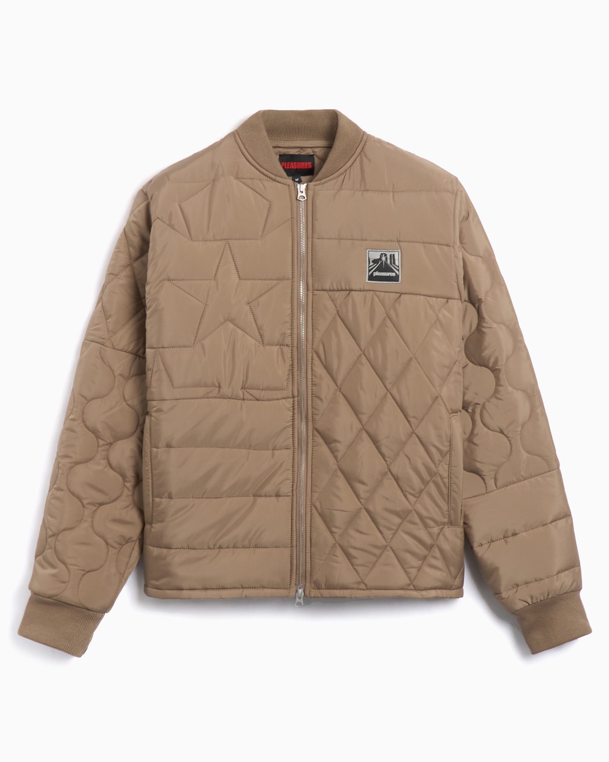 Pleasures Chaqueta guateada Pleasures Stonehenge Quilted Men's Jacket para hombre