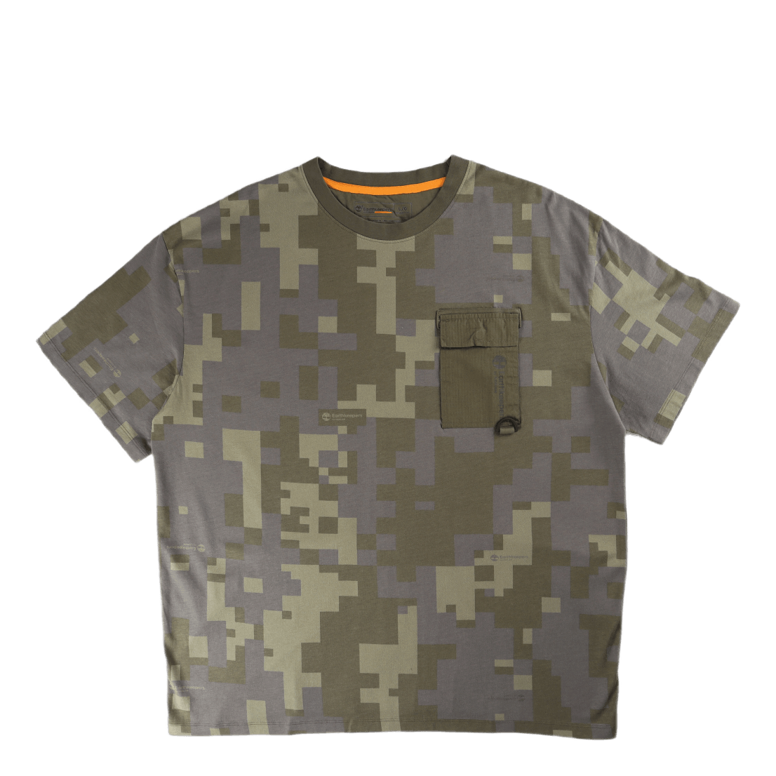 Timberland Raeburn x Ek+ Ss Pocket T-Shirt Ao Digi Camo Aop