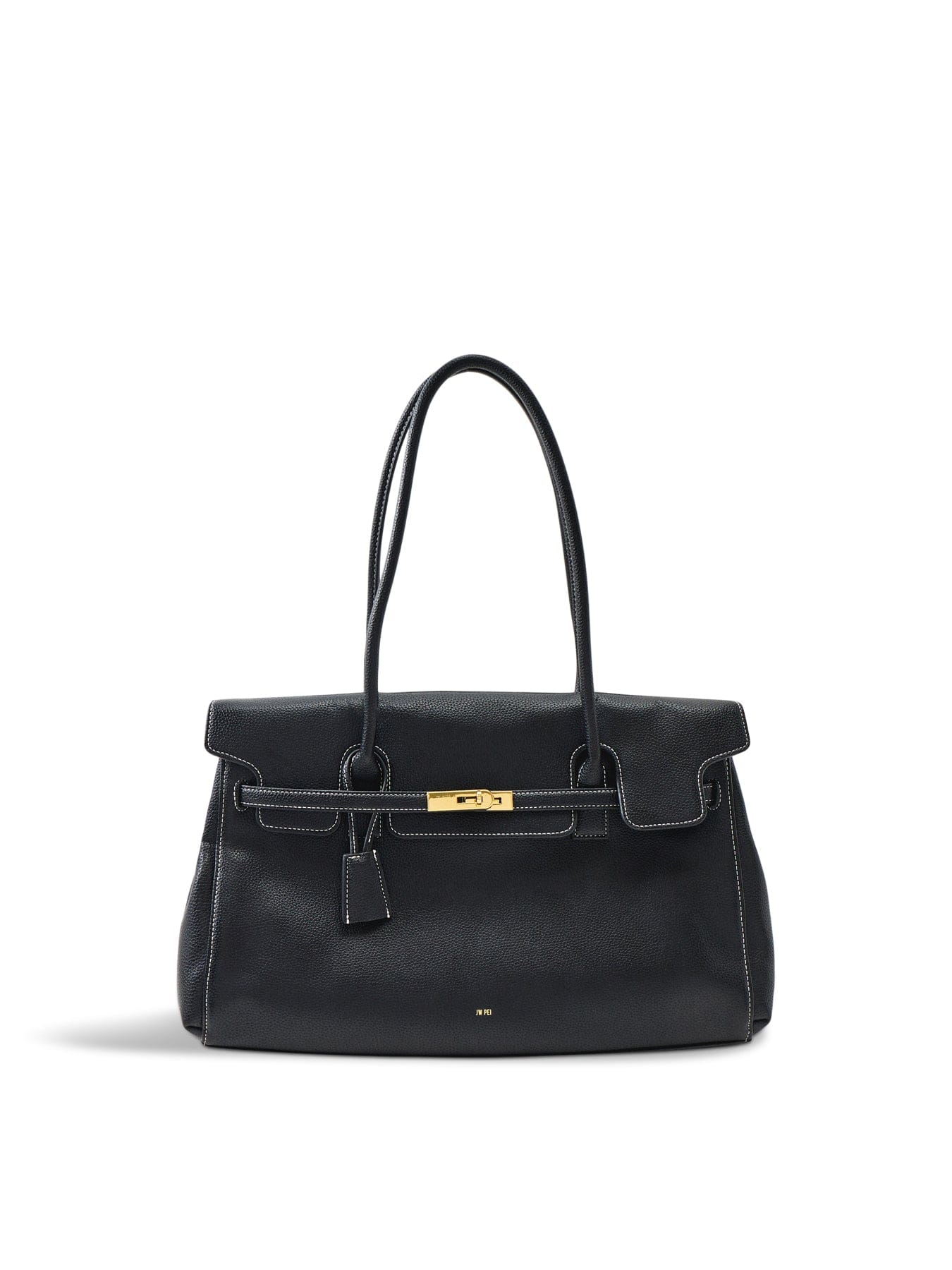 JW PEI Yara Large Shoulder Bag Black
