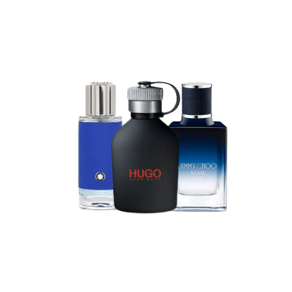 Blue The Blue Fragrance Edit Pocket Perfume Set for Men