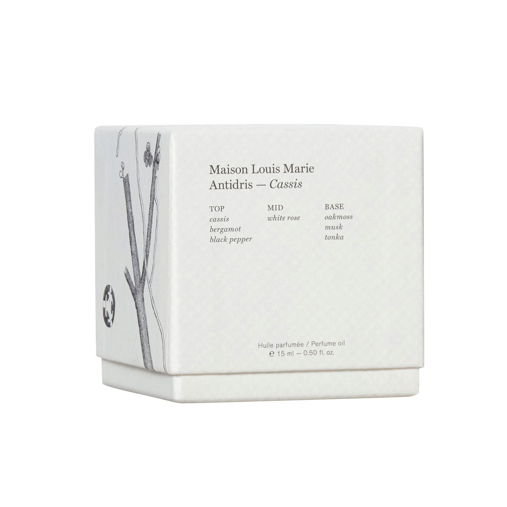 Maison Louis Marie Antidris Cassis Perfume Oil