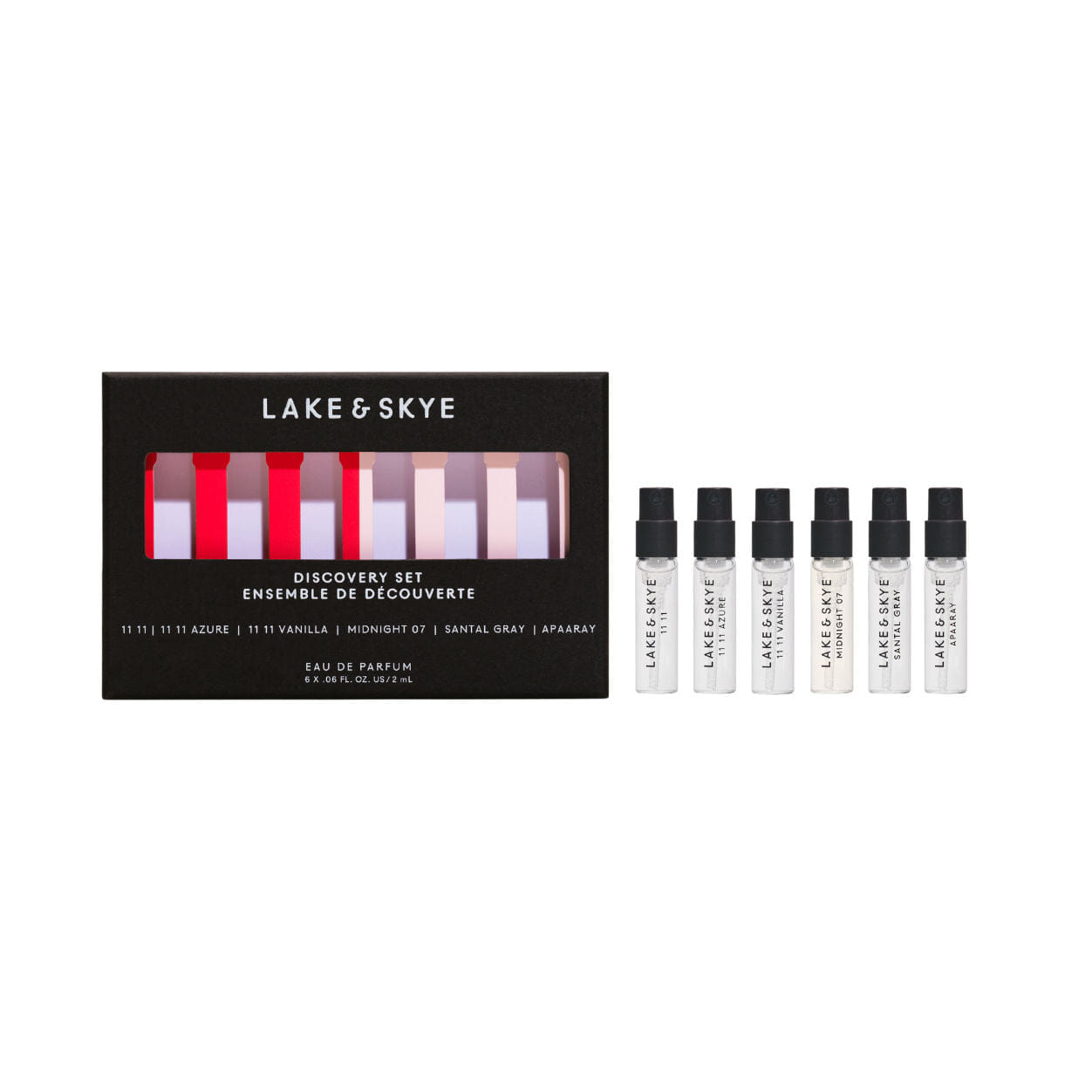 Lake & Skye 6 Scent Eau de Parfum Discovery Set