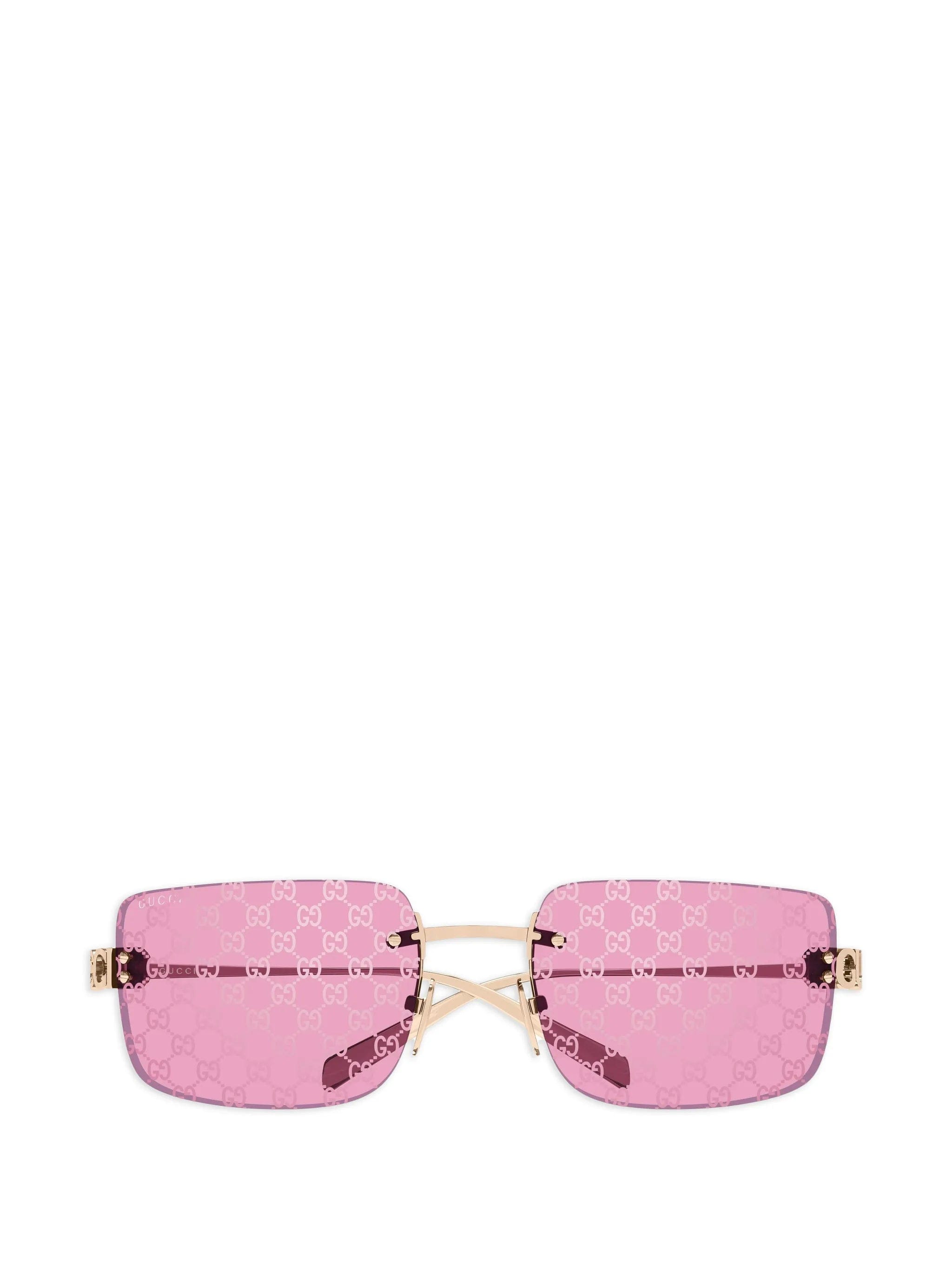 Gucci Eyewear rimless sunglasses