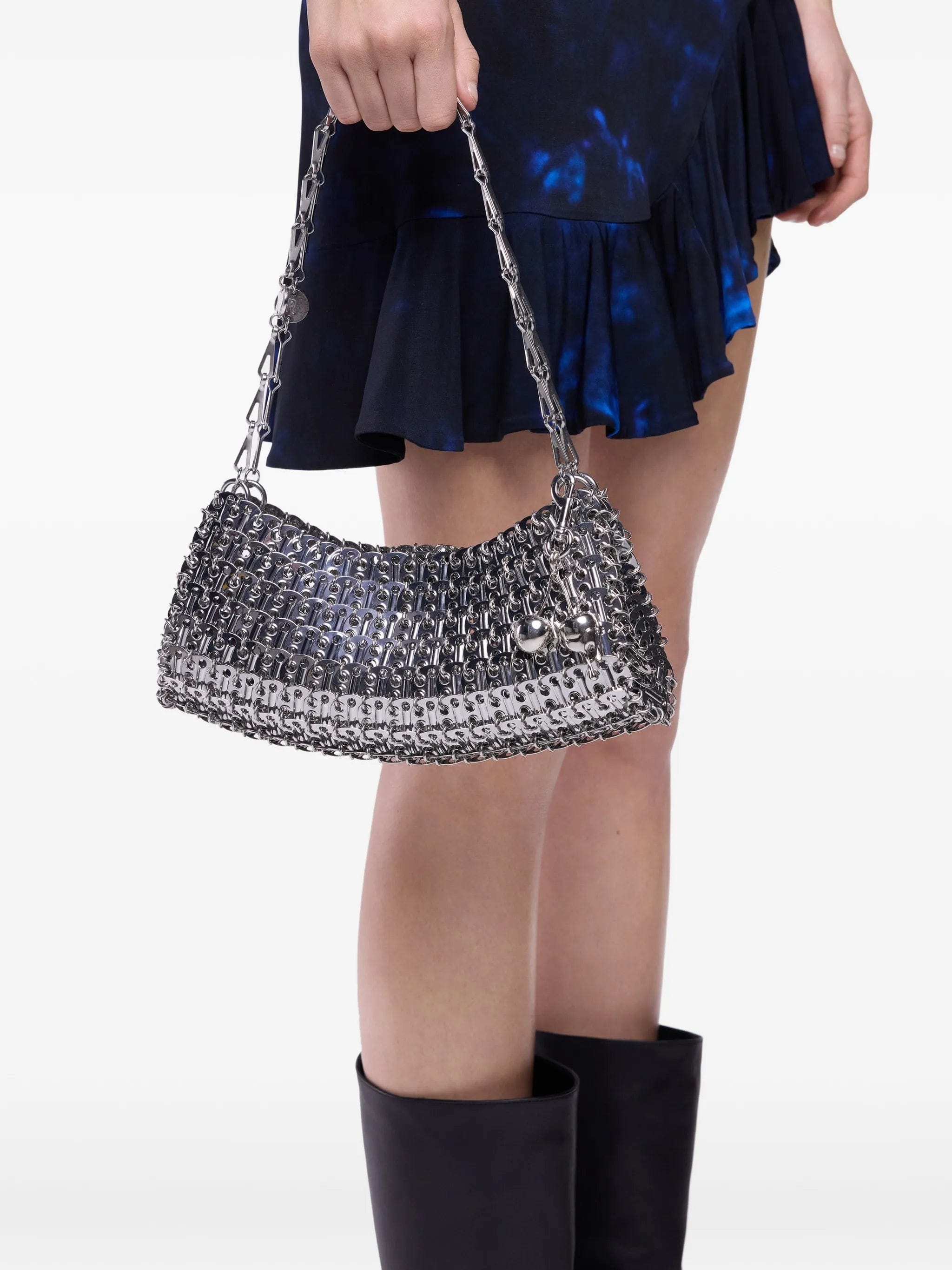 Rabanne 1969 Nano chainmail shoulder bag