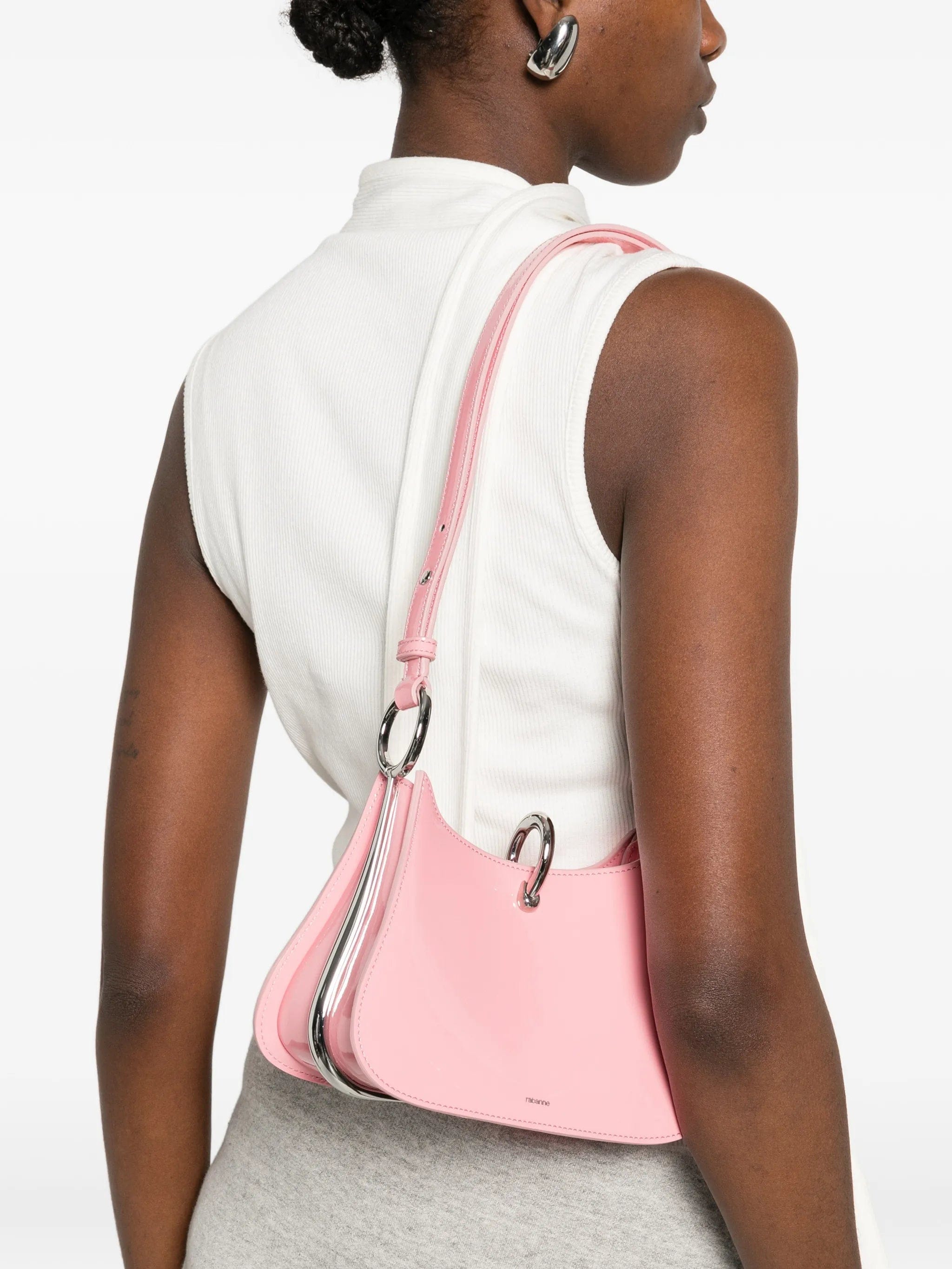 Rabanne small ring shoulder bag