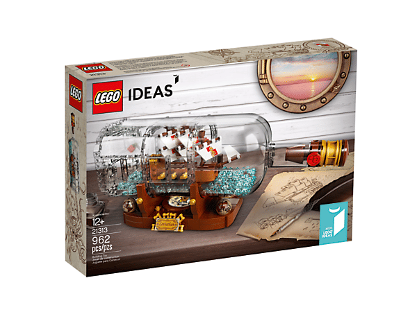 LEGO Ideas Ship in a Bottle 21313