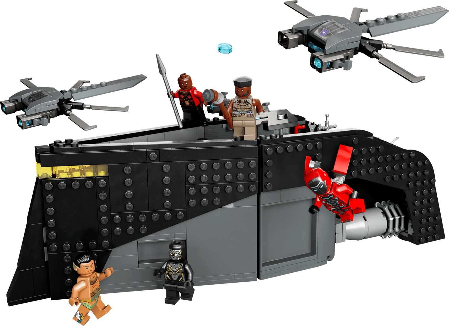 LEGO Black Panther Wakanda Forever Black Panther War on the Water 76214