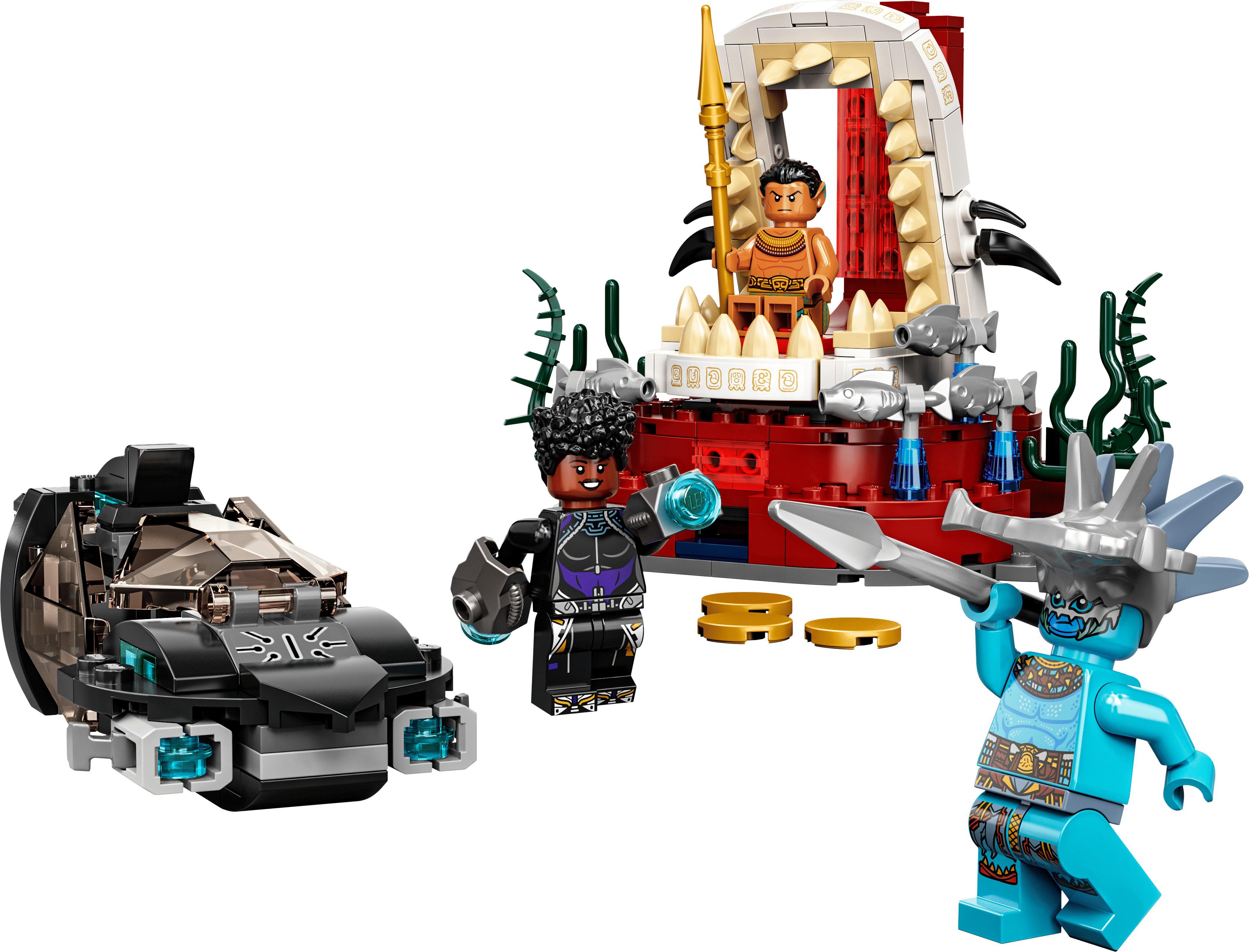 LEGO Black Panther King Namor's Throne Room 76213
