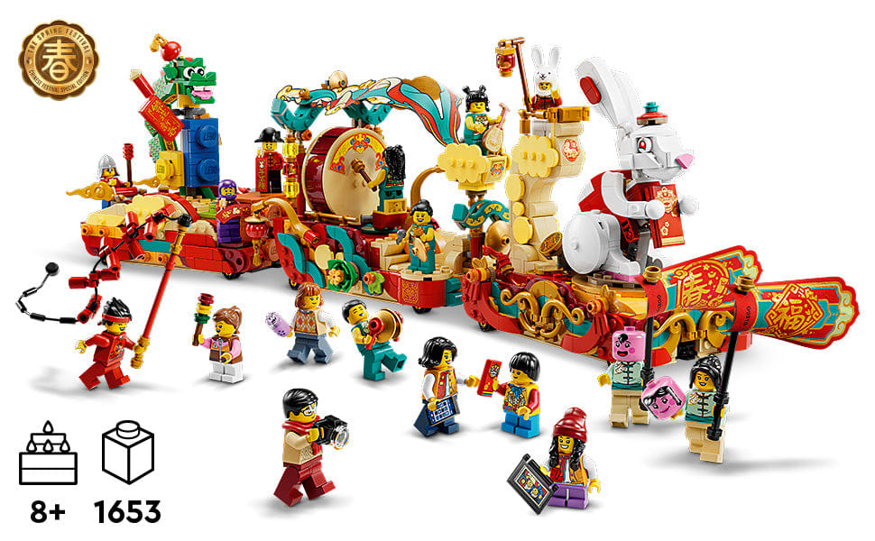 LEGO Chinese Traditional Festivals Lunar New Year Parade 80111